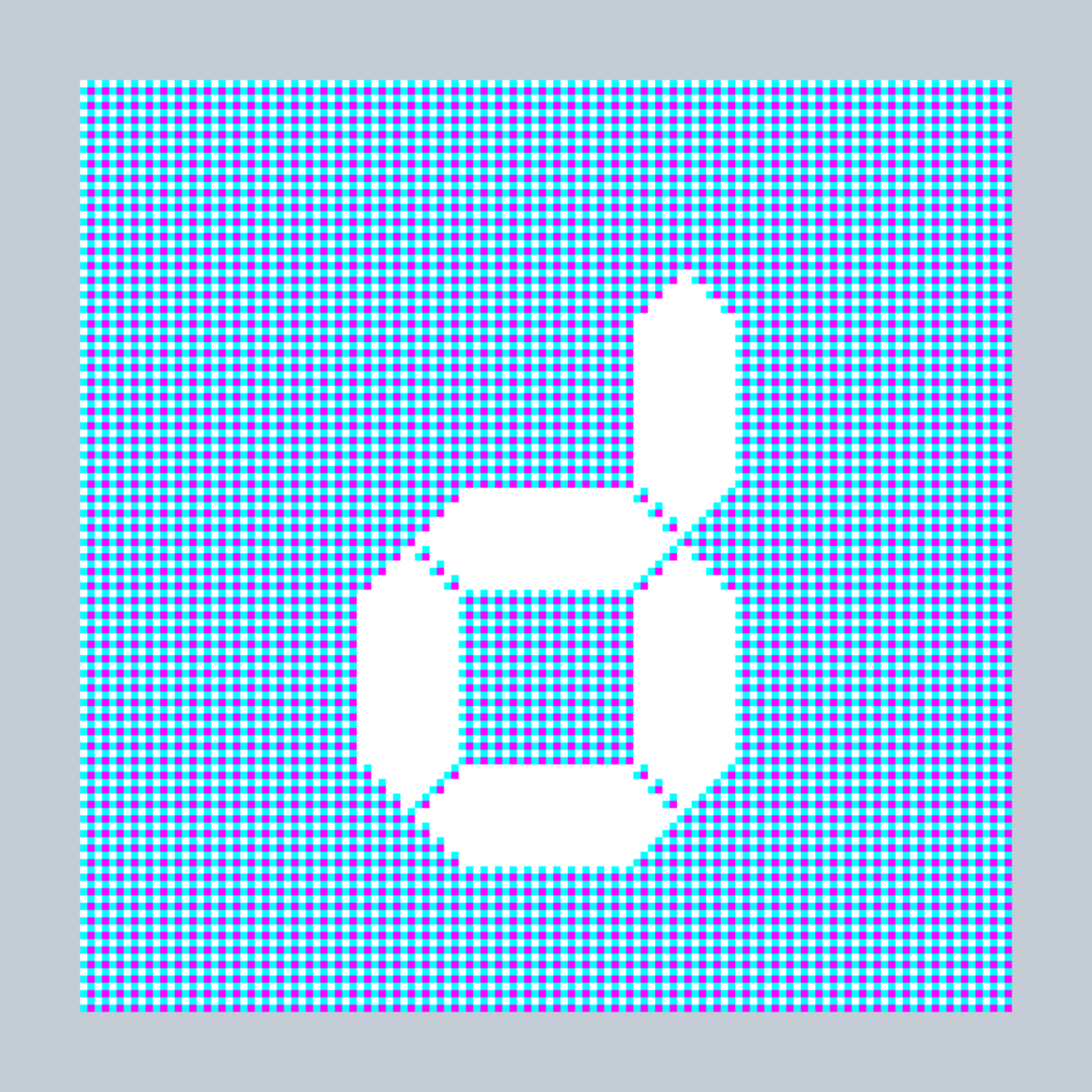 Art Blocks - Art Blocks v2 - 27-Bit Digital #367 - NFT # 21000367