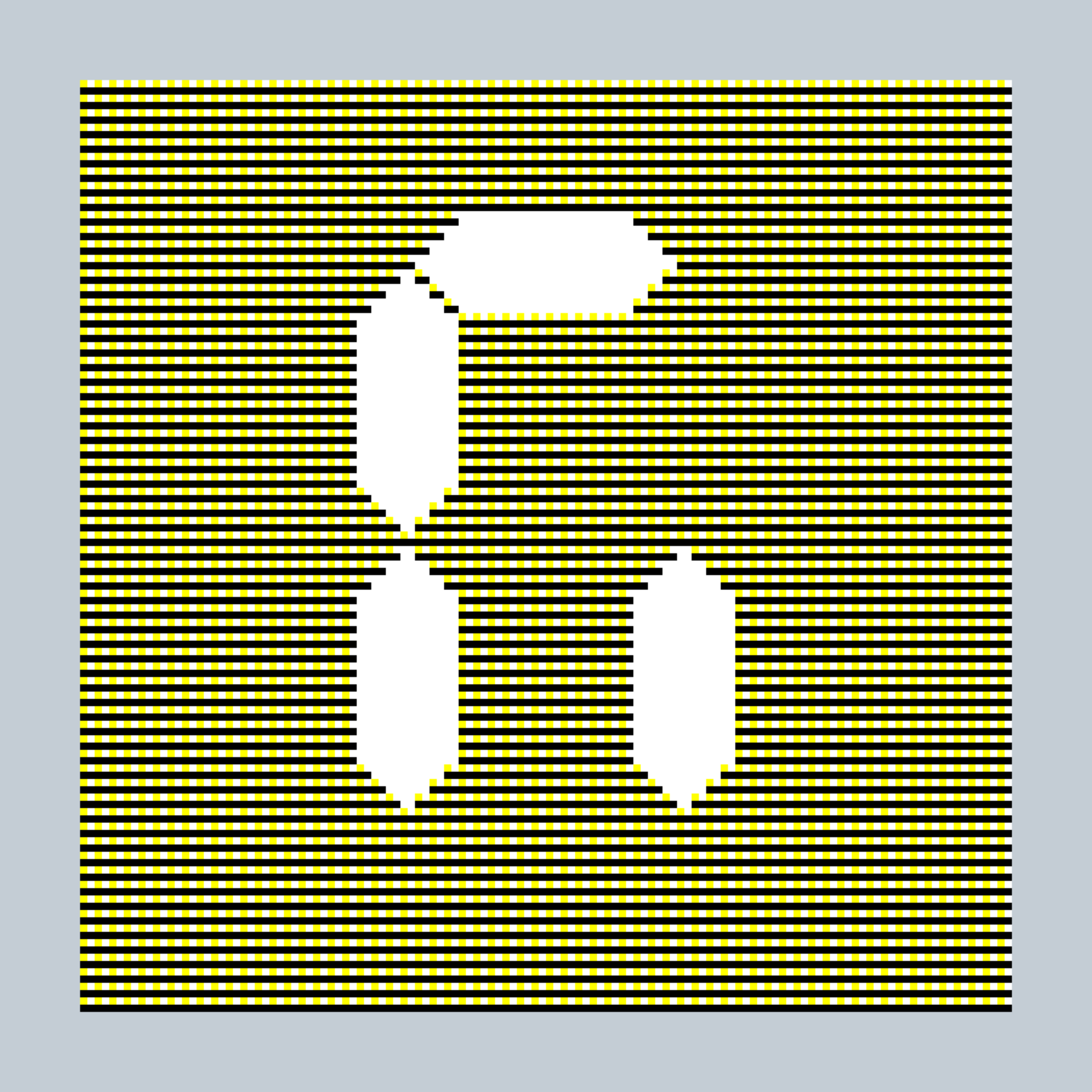 Art Blocks - Art Blocks v2 - 27-Bit Digital #368 - NFT # 21000368