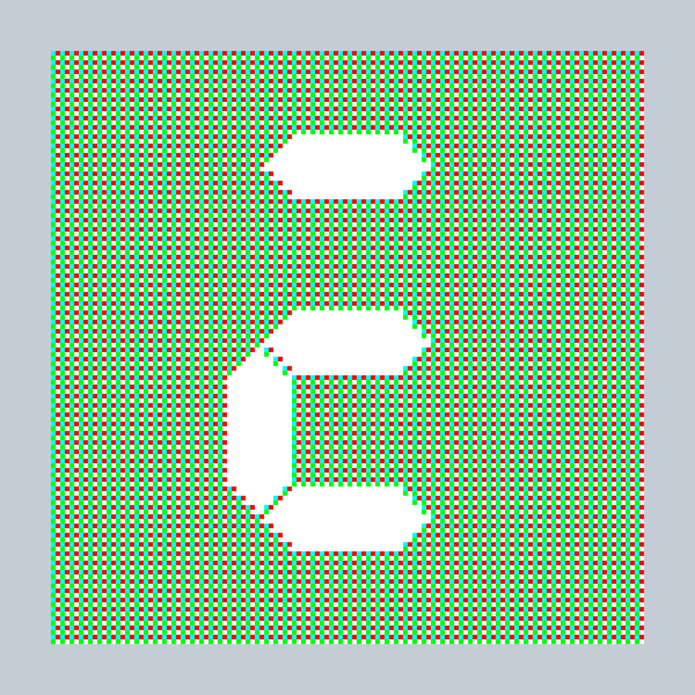 Art Blocks - Art Blocks v2 - 27-Bit Digital #374 - NFT # 21000374