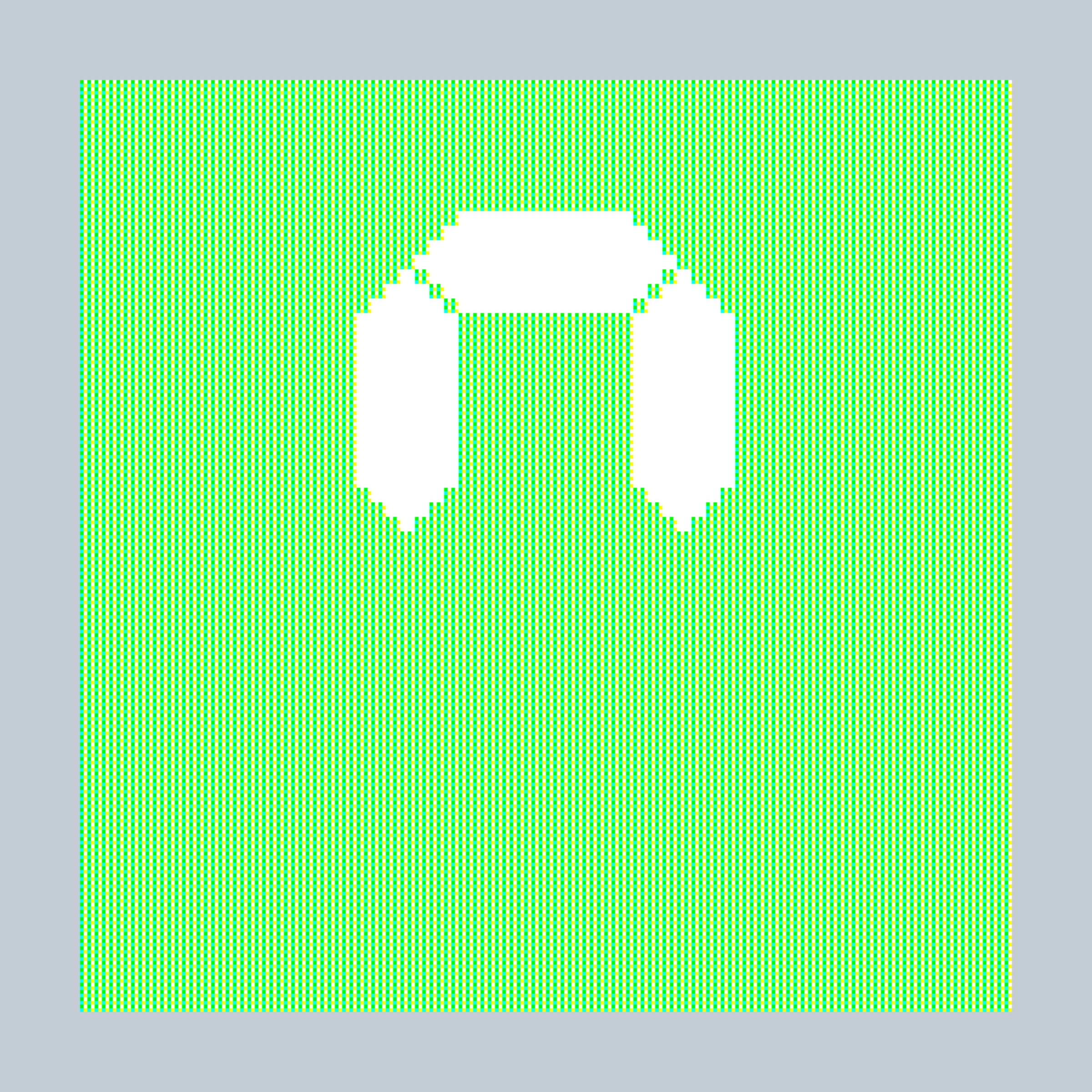 Art Blocks - Art Blocks v2 - 27-Bit Digital #377 - NFT # 21000377