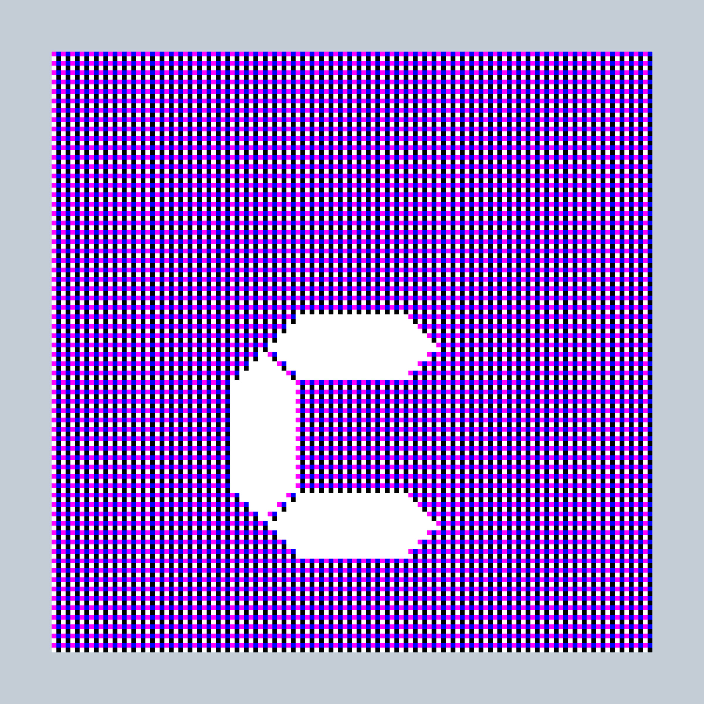 Art Blocks - Art Blocks v2 - 27-Bit Digital #379 - NFT # 21000379