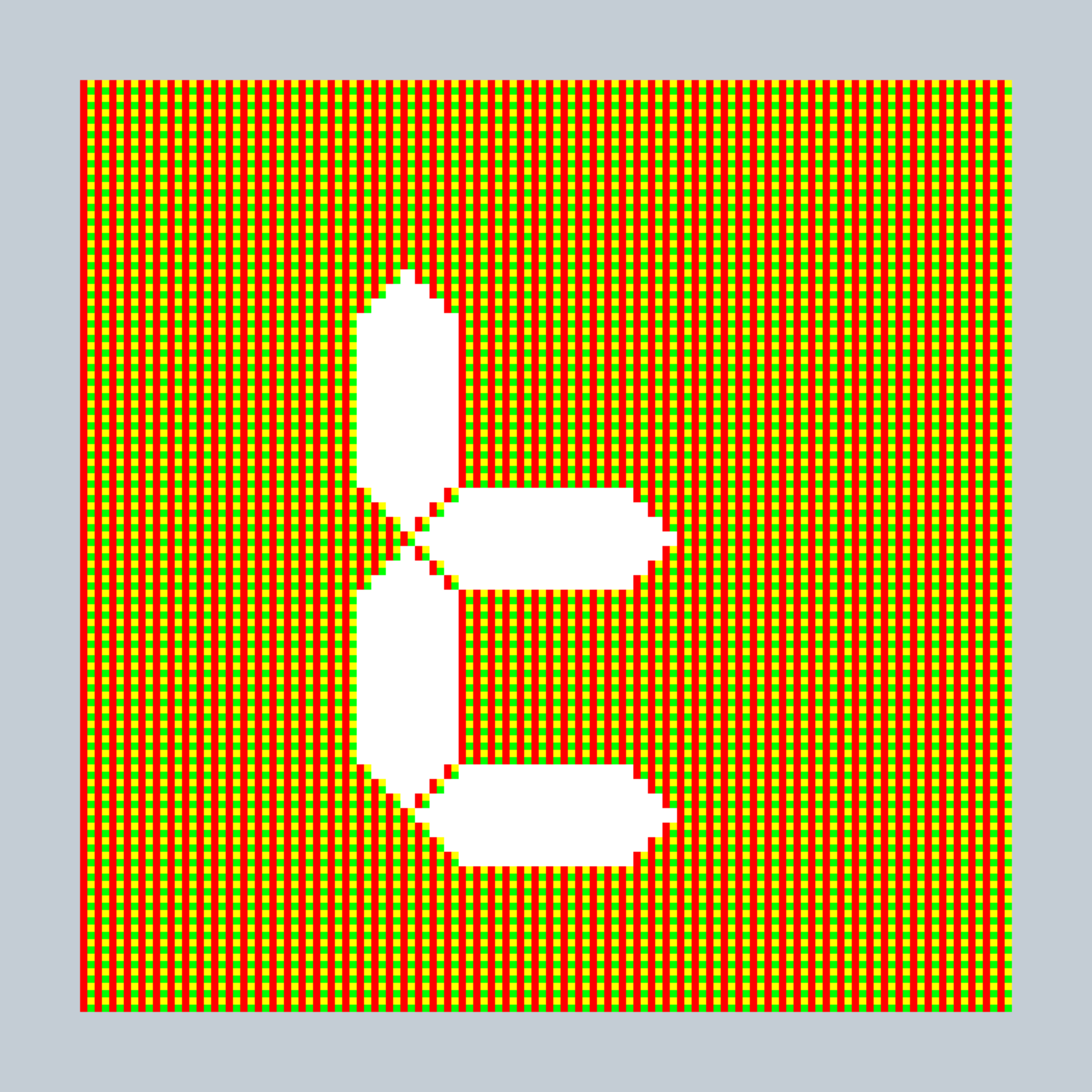 Art Blocks - Art Blocks v2 - 27-Bit Digital #382 - NFT # 21000382