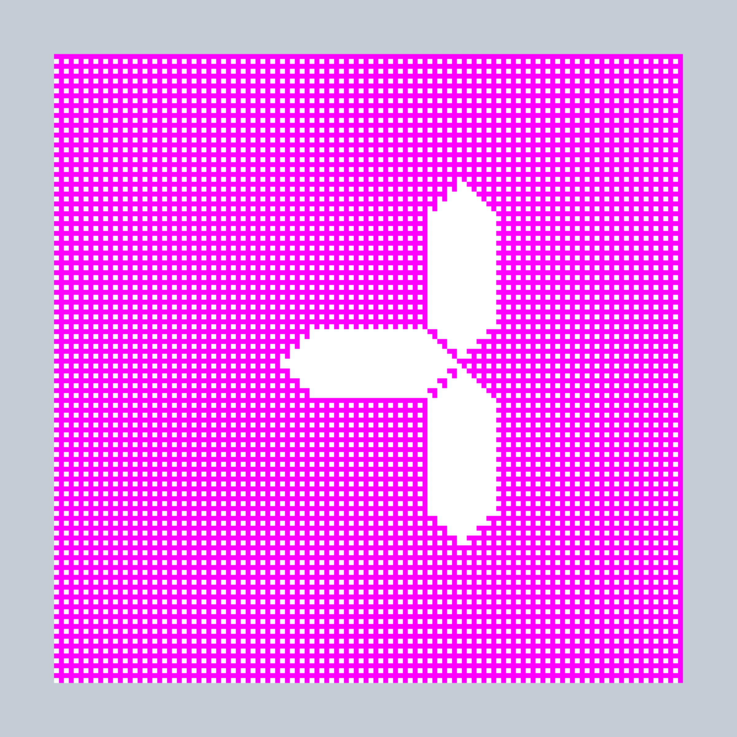 Art Blocks - Art Blocks v2 - 27-Bit Digital #392 - NFT # 21000392