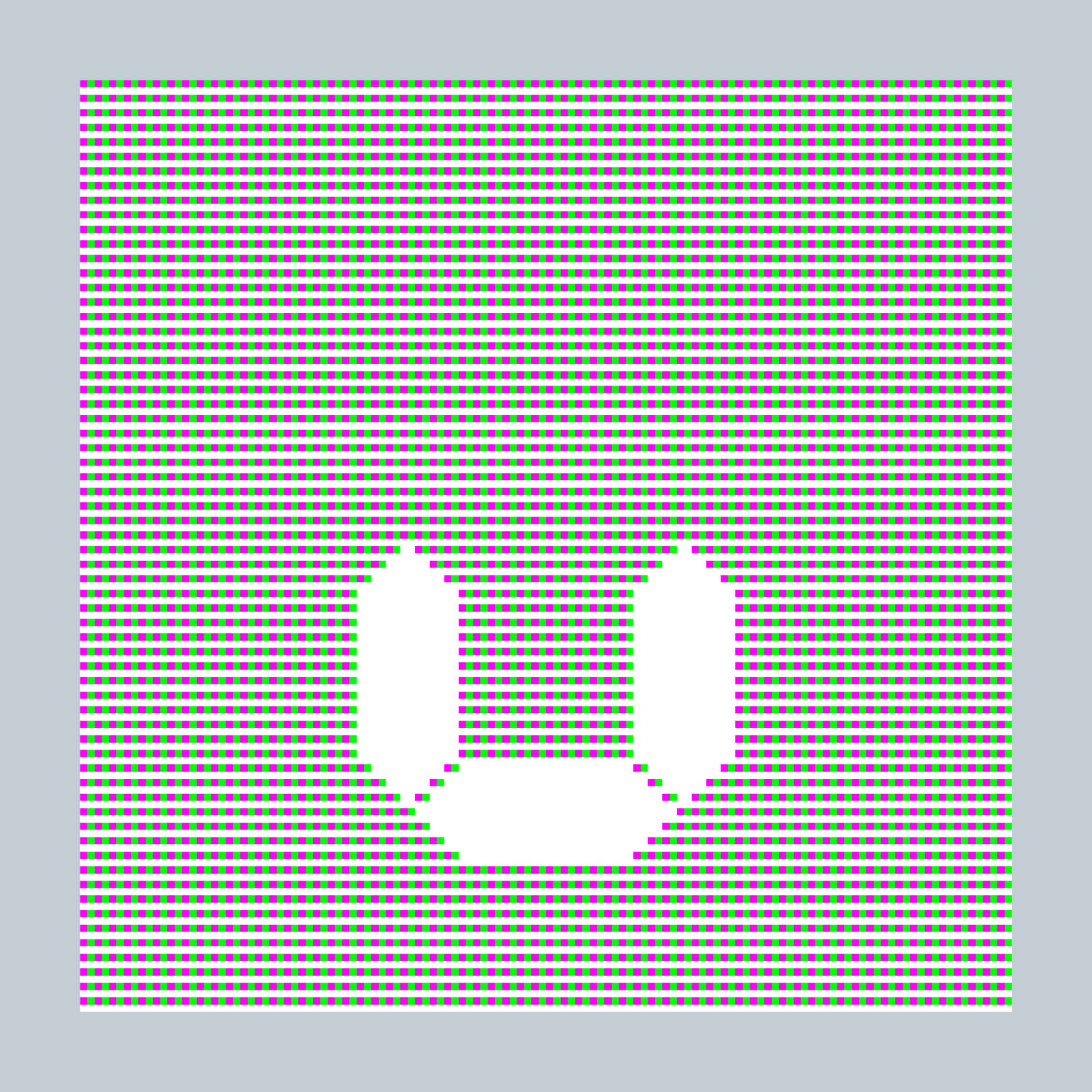 Art Blocks - Art Blocks v2 - 27-Bit Digital #395 - NFT # 21000395