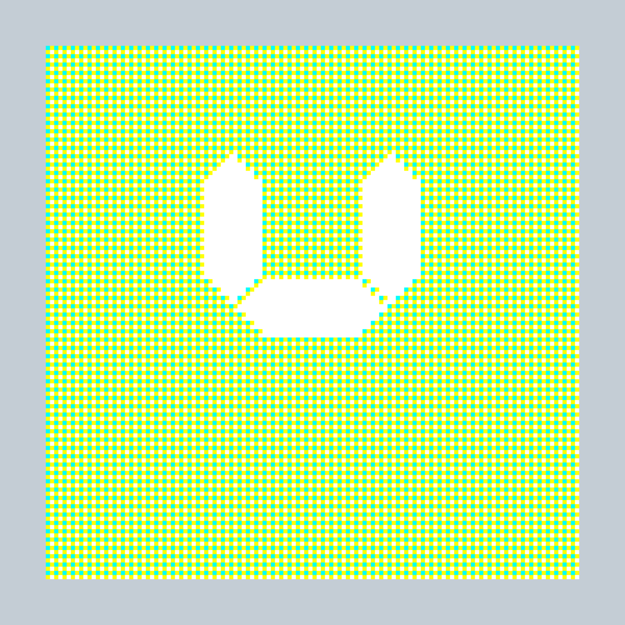 Art Blocks - Art Blocks v2 - 27-Bit Digital #396 - NFT # 21000396