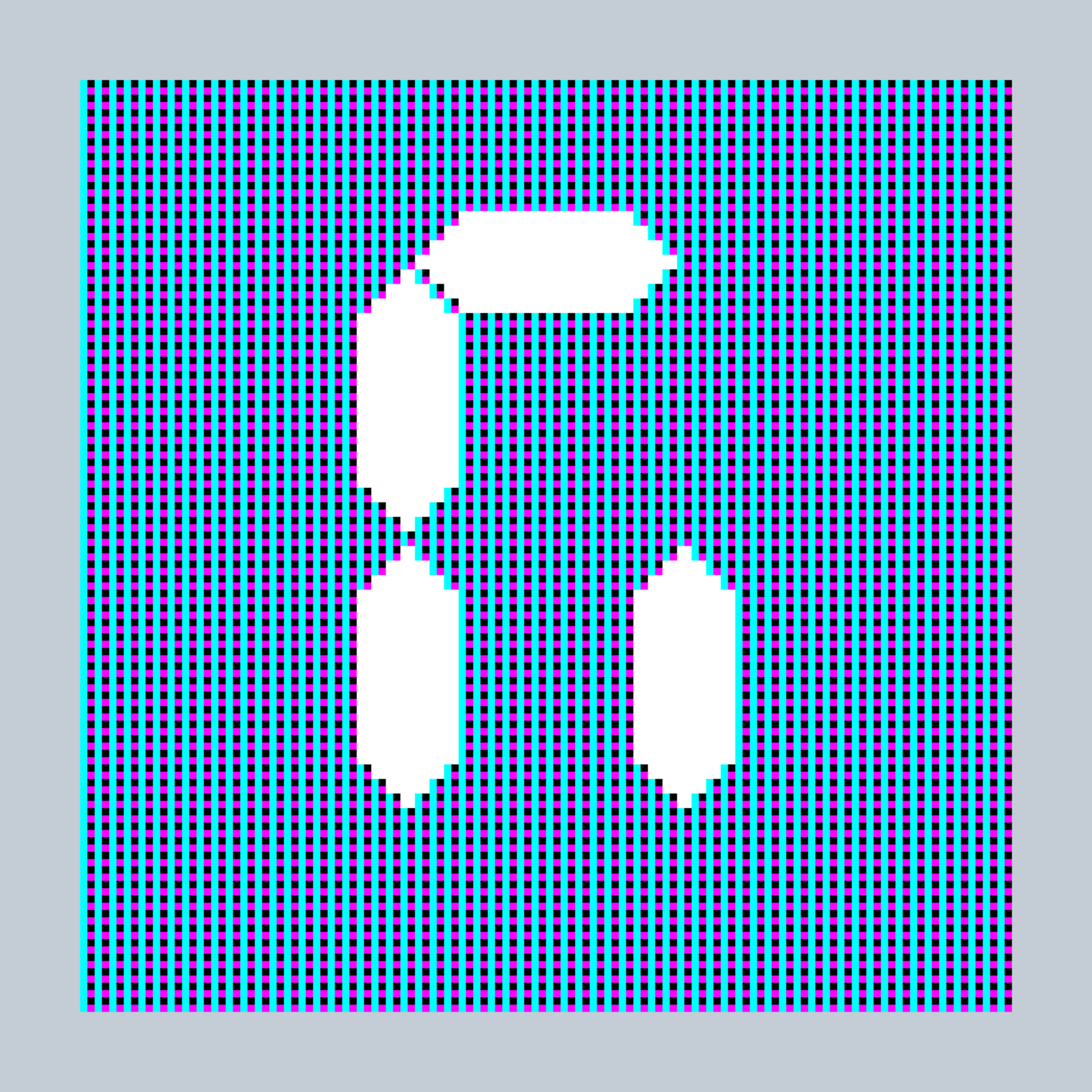 Art Blocks - Art Blocks v2 - 27-Bit Digital #397 - NFT # 21000397