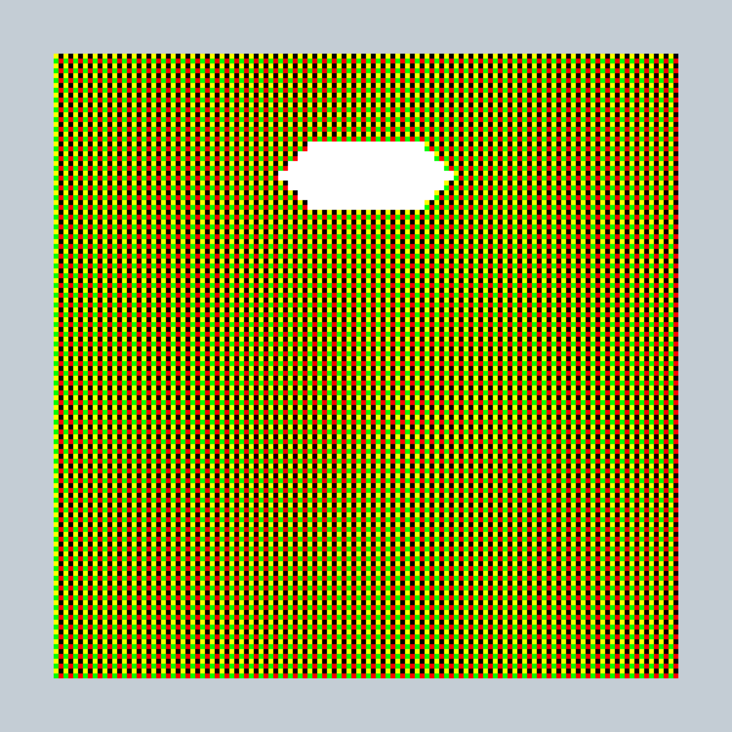 Art Blocks - Art Blocks v2 - 27-Bit Digital #398 - NFT # 21000398