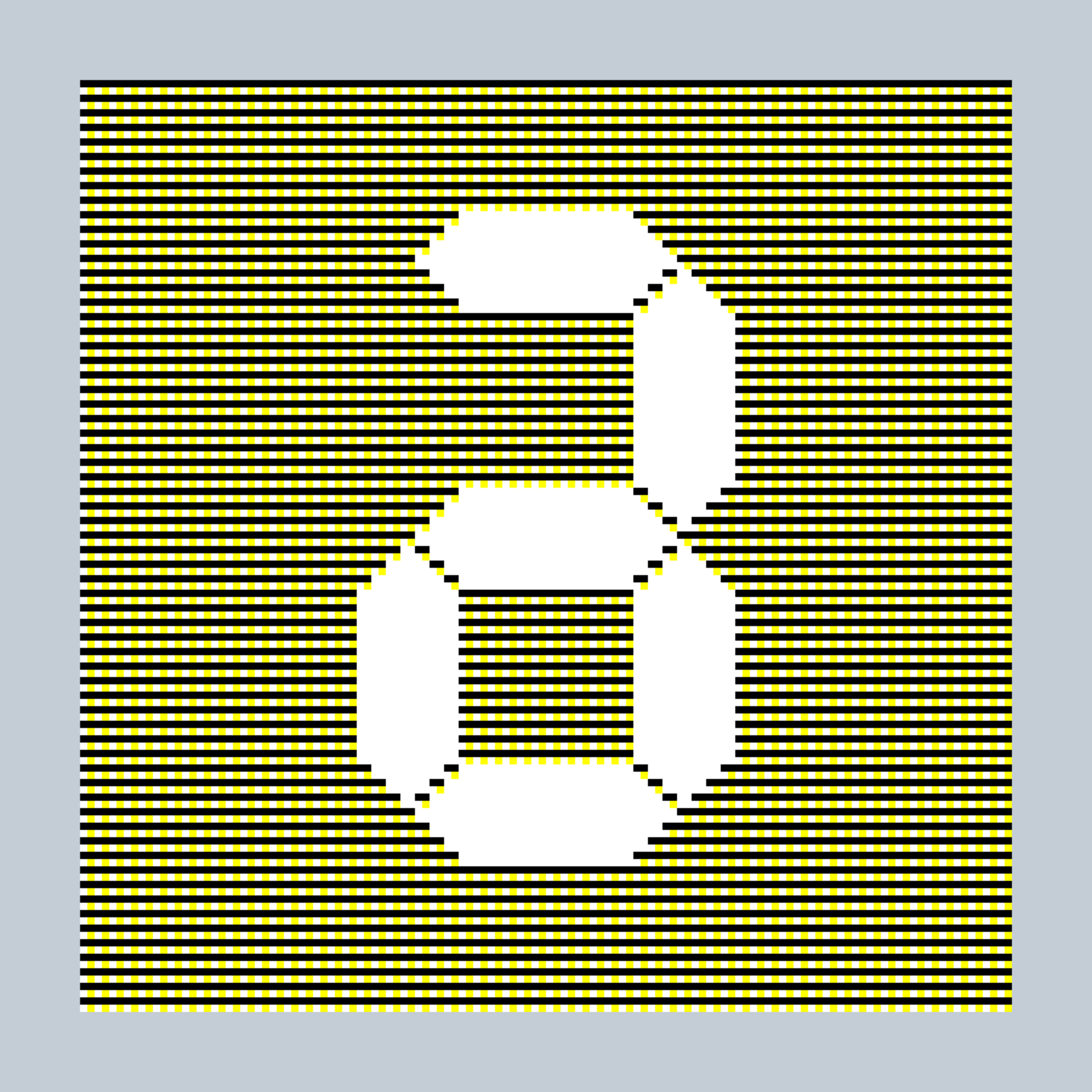 Art Blocks - Art Blocks v2 - 27-Bit Digital #406 - NFT # 21000406