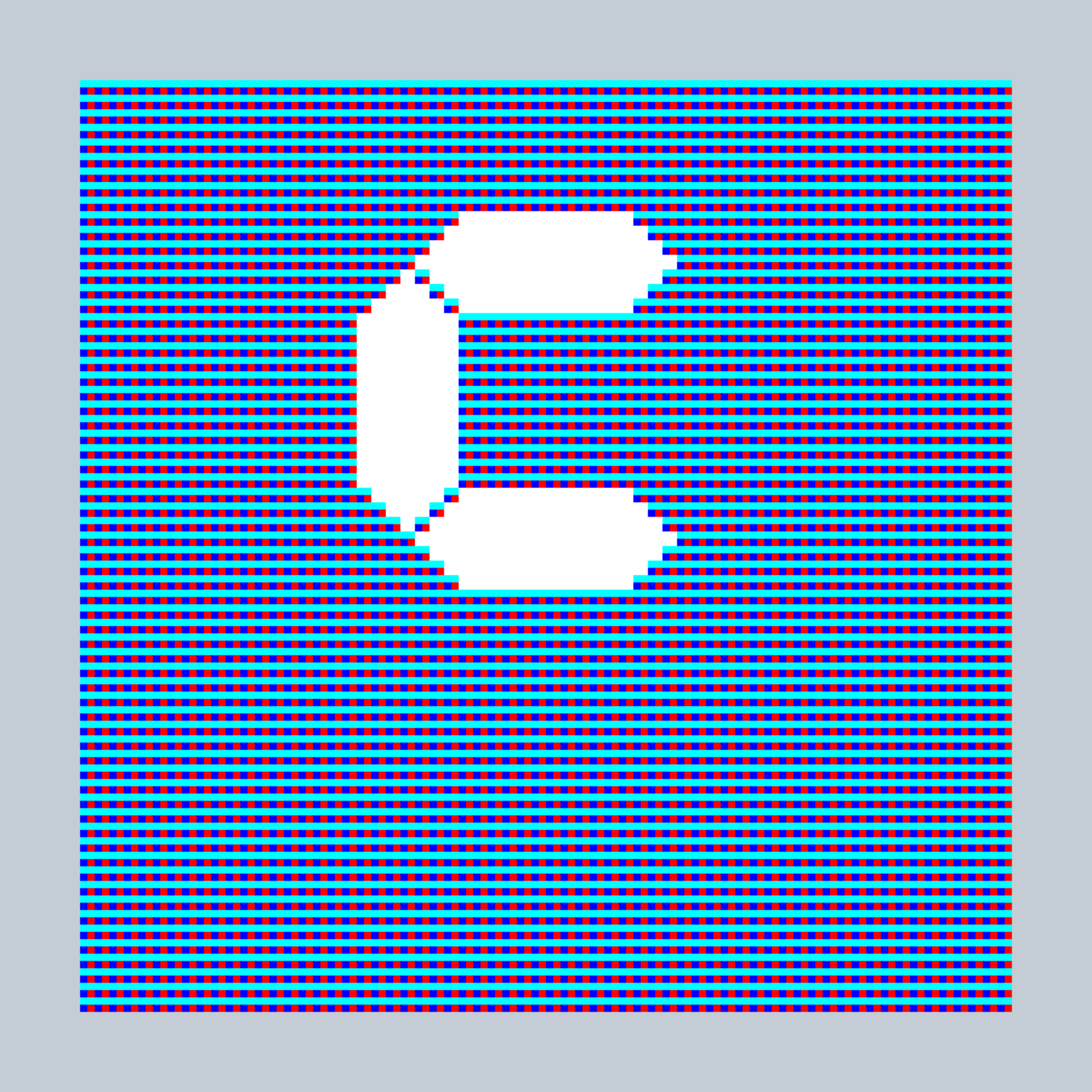 Art Blocks - Art Blocks v2 - 27-Bit Digital #419 - NFT # 21000419