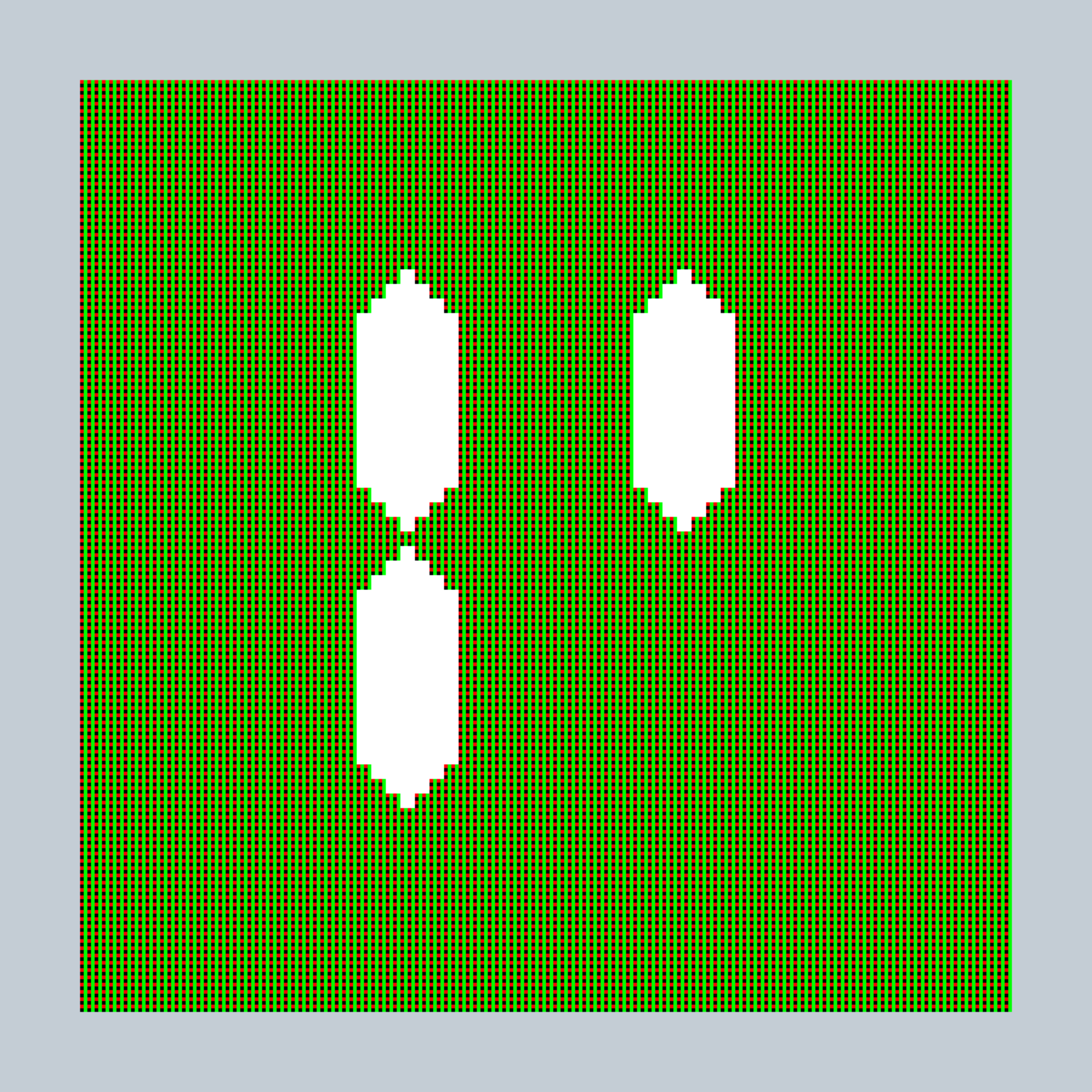 Art Blocks - Art Blocks v2 - 27-Bit Digital #429 - NFT # 21000429