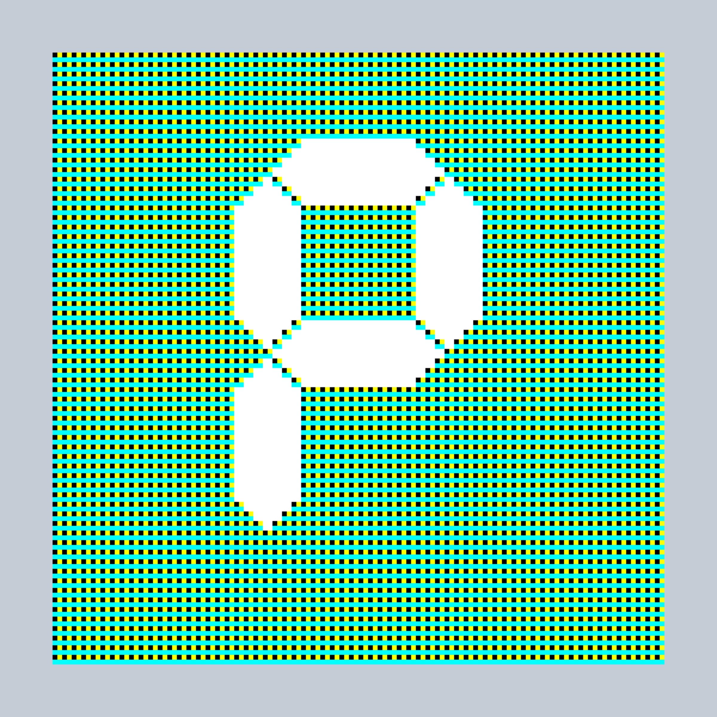 Art Blocks - Art Blocks v2 - 27-Bit Digital #432 - NFT # 21000432