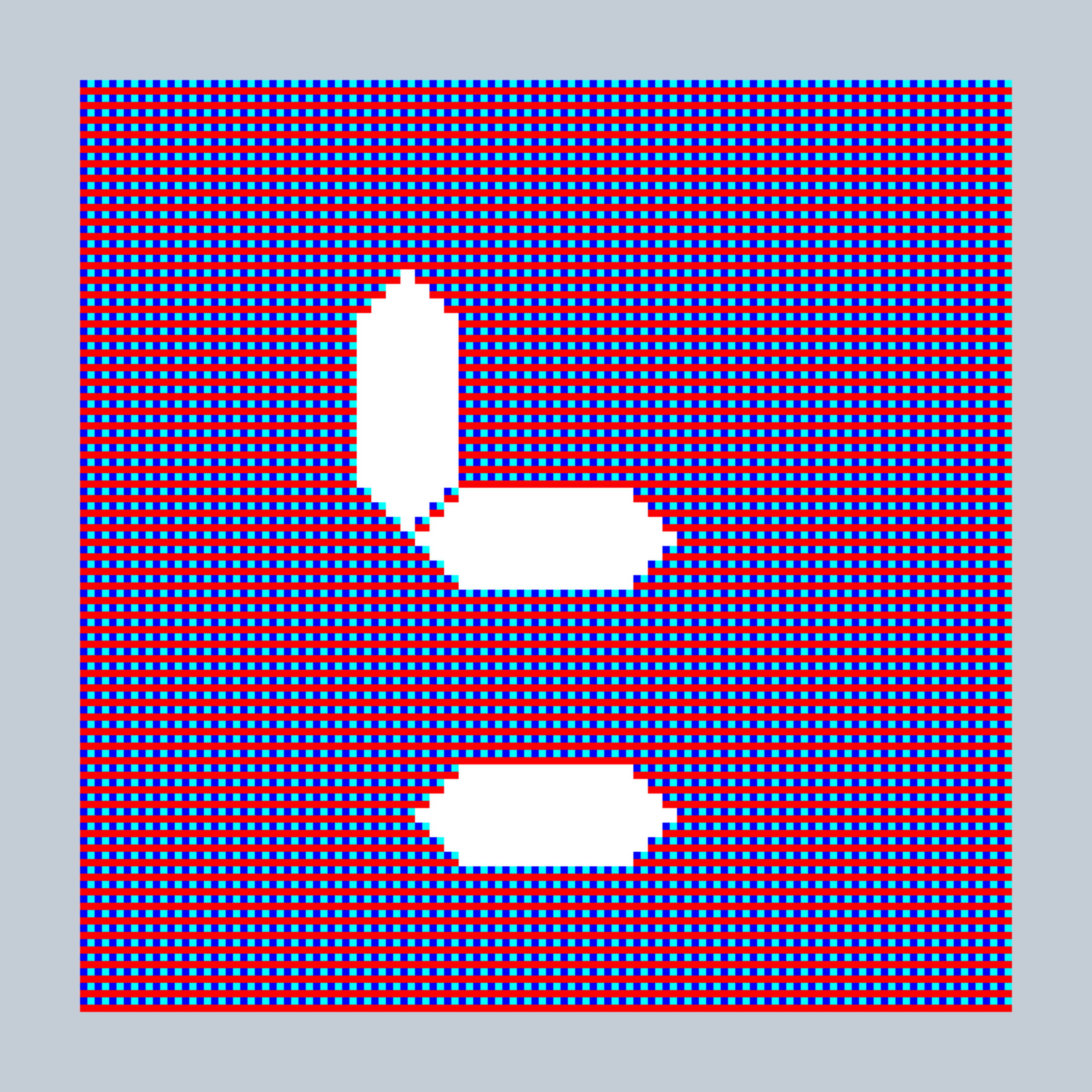 Art Blocks - Art Blocks v2 - 27-Bit Digital #433 - NFT # 21000433