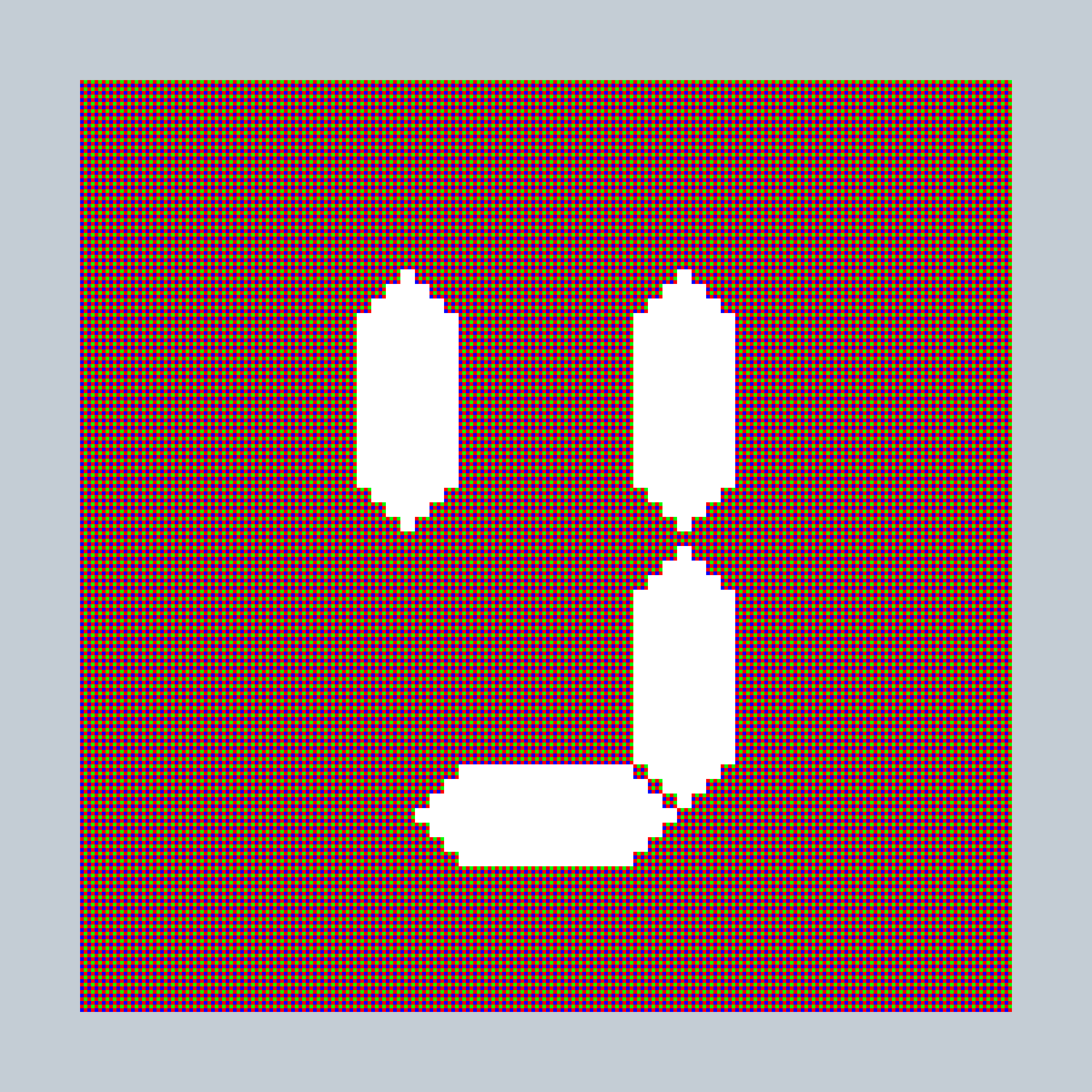 Art Blocks - Art Blocks v2 - 27-Bit Digital #435 - NFT # 21000435