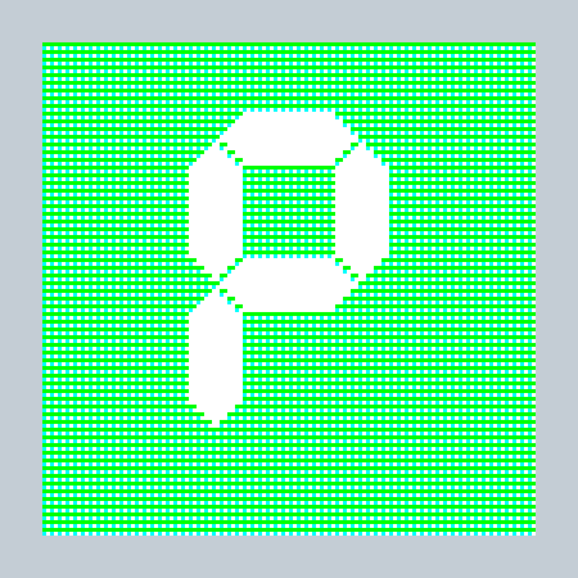 Art Blocks - Art Blocks v2 - 27-Bit Digital #439 - NFT # 21000439