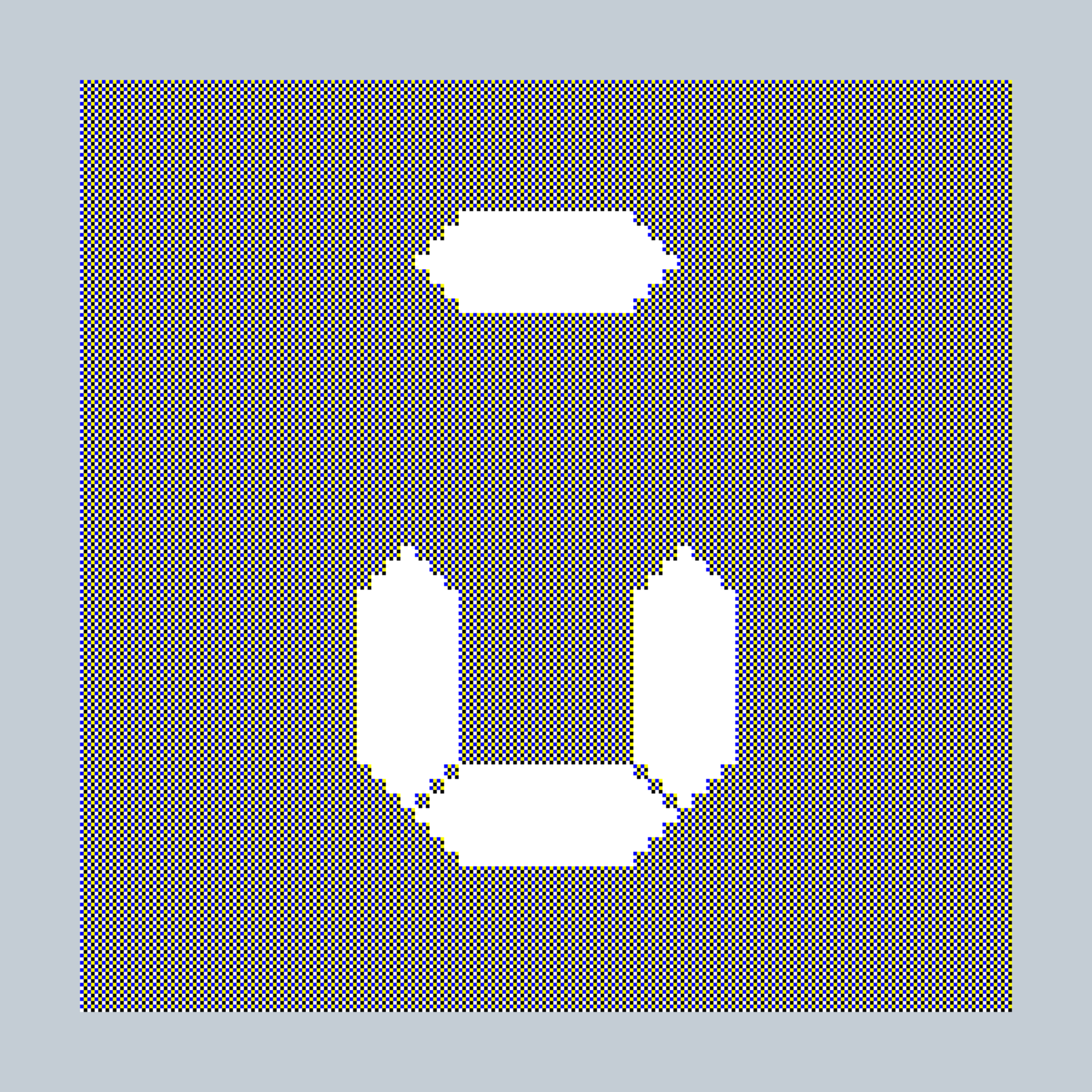 Art Blocks - Art Blocks v2 - 27-Bit Digital #446 - NFT # 21000446