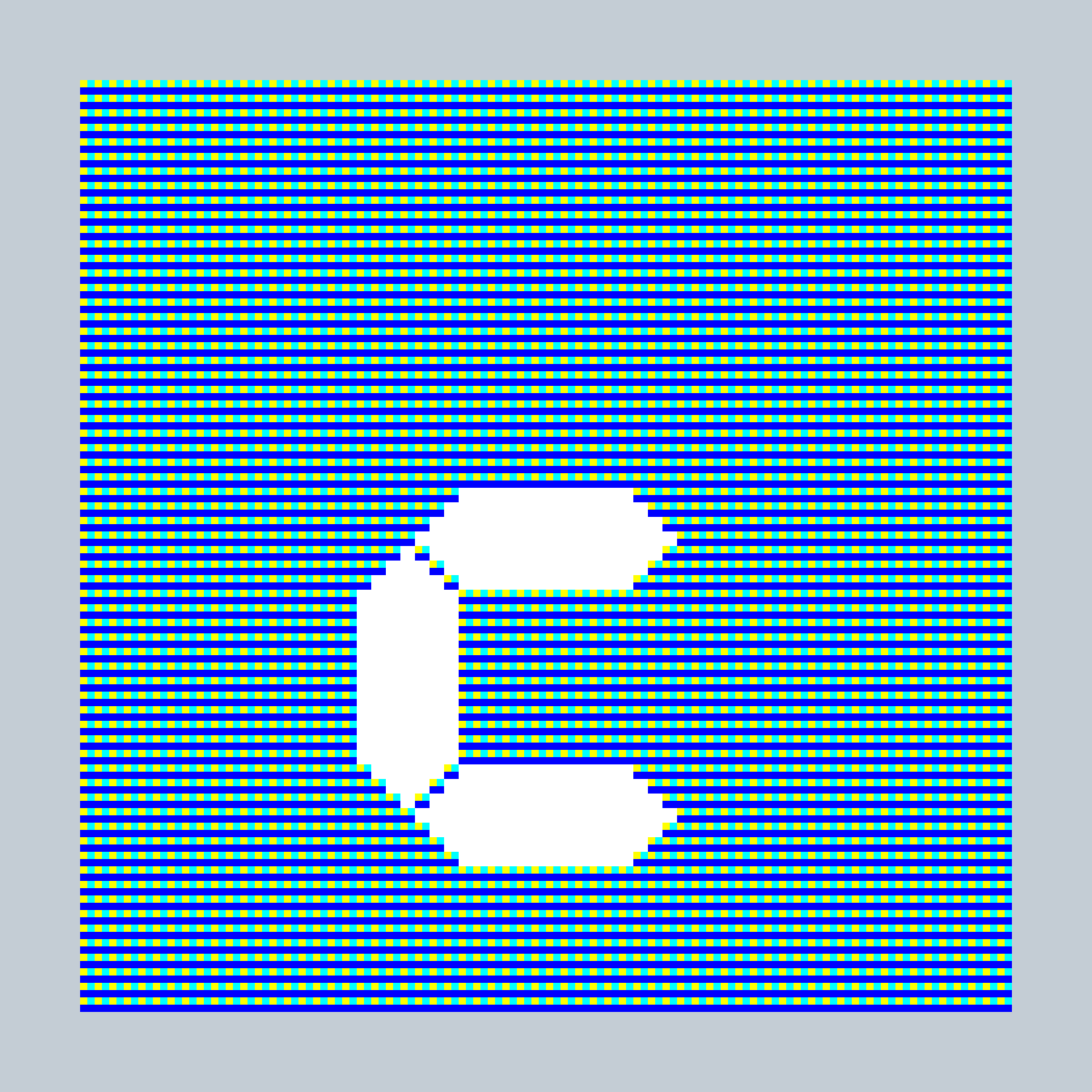 Art Blocks - Art Blocks v2 - 27-Bit Digital #448 - NFT # 21000448