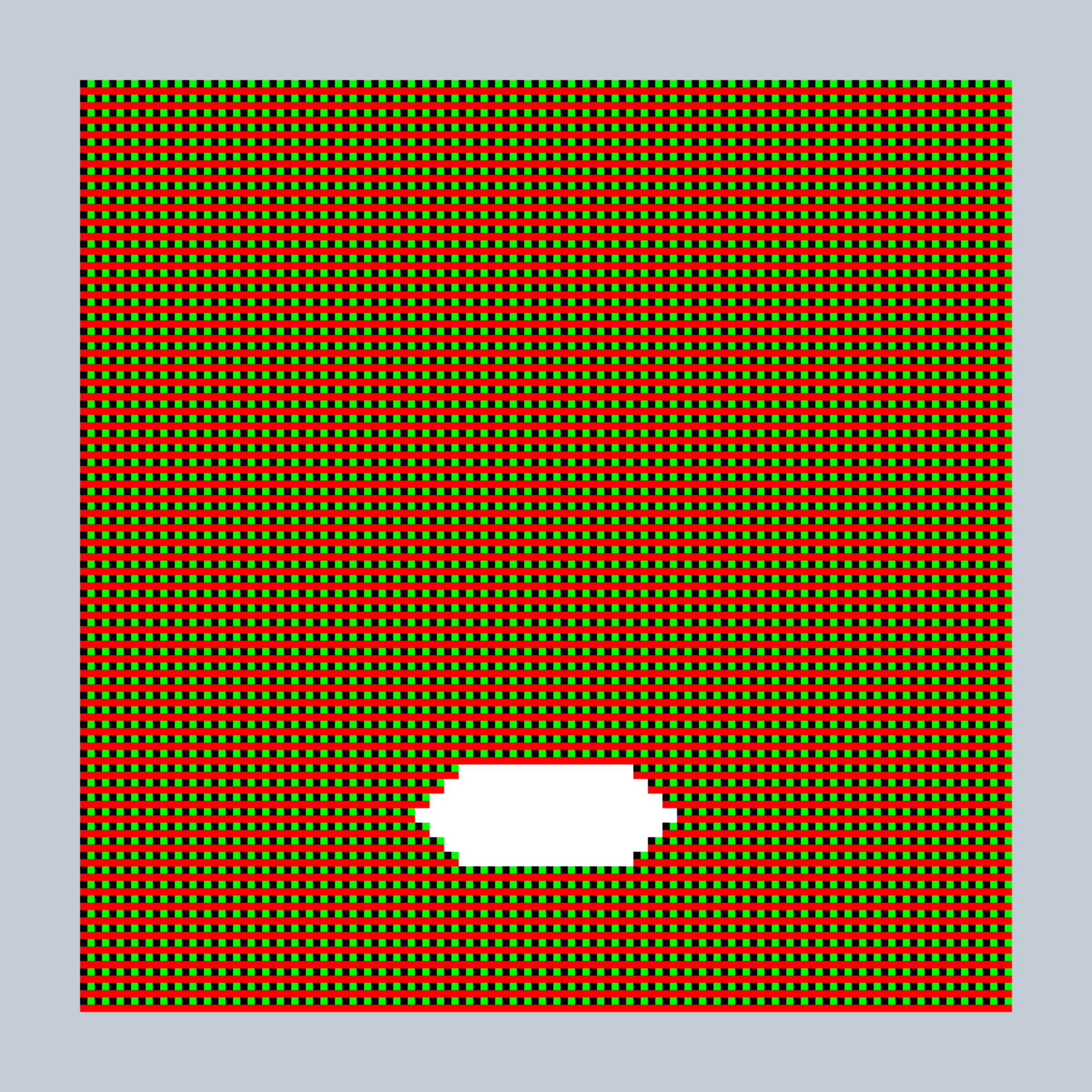 Art Blocks - Art Blocks v2 - 27-Bit Digital #452 - NFT # 21000452