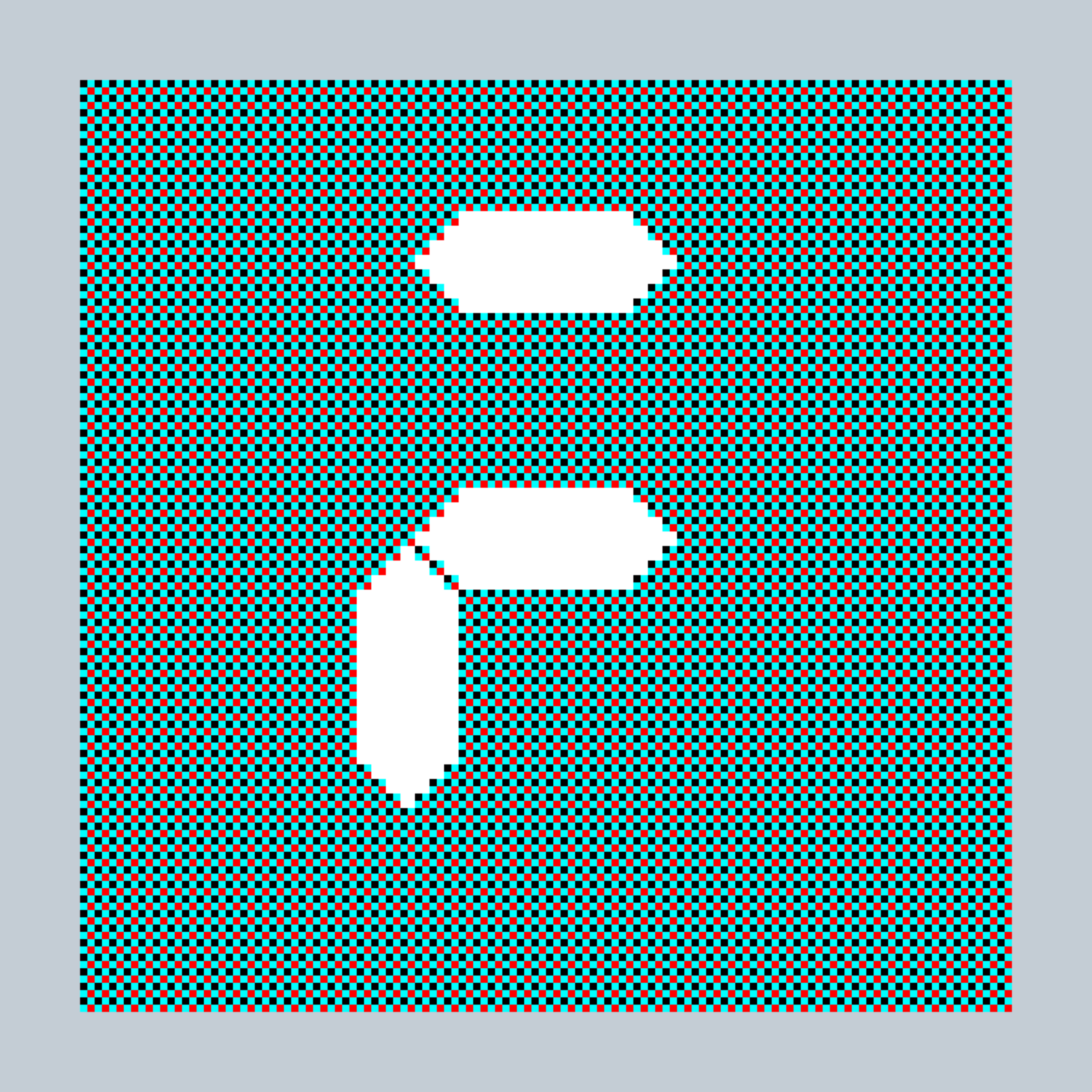 Art Blocks - Art Blocks v2 - 27-Bit Digital #454 - NFT # 21000454