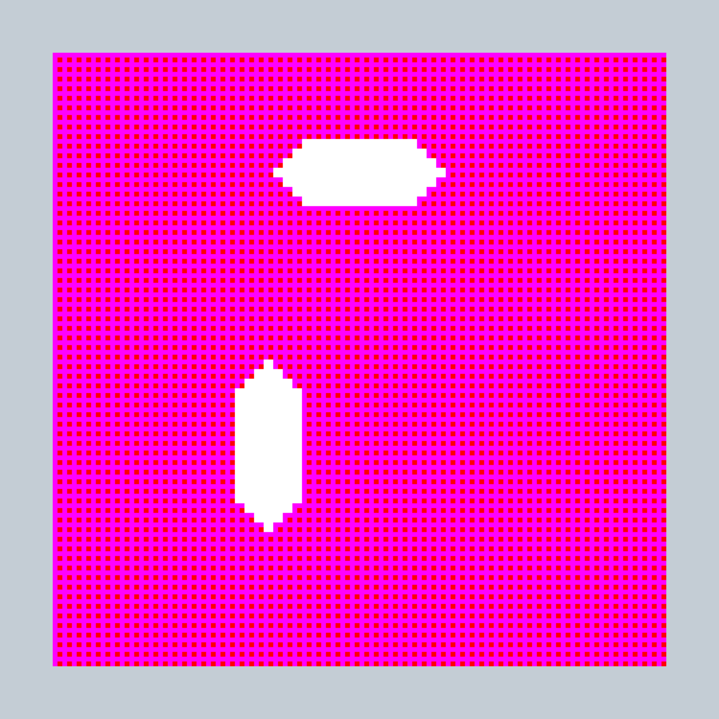 Art Blocks - Art Blocks v2 - 27-Bit Digital #457 - NFT # 21000457