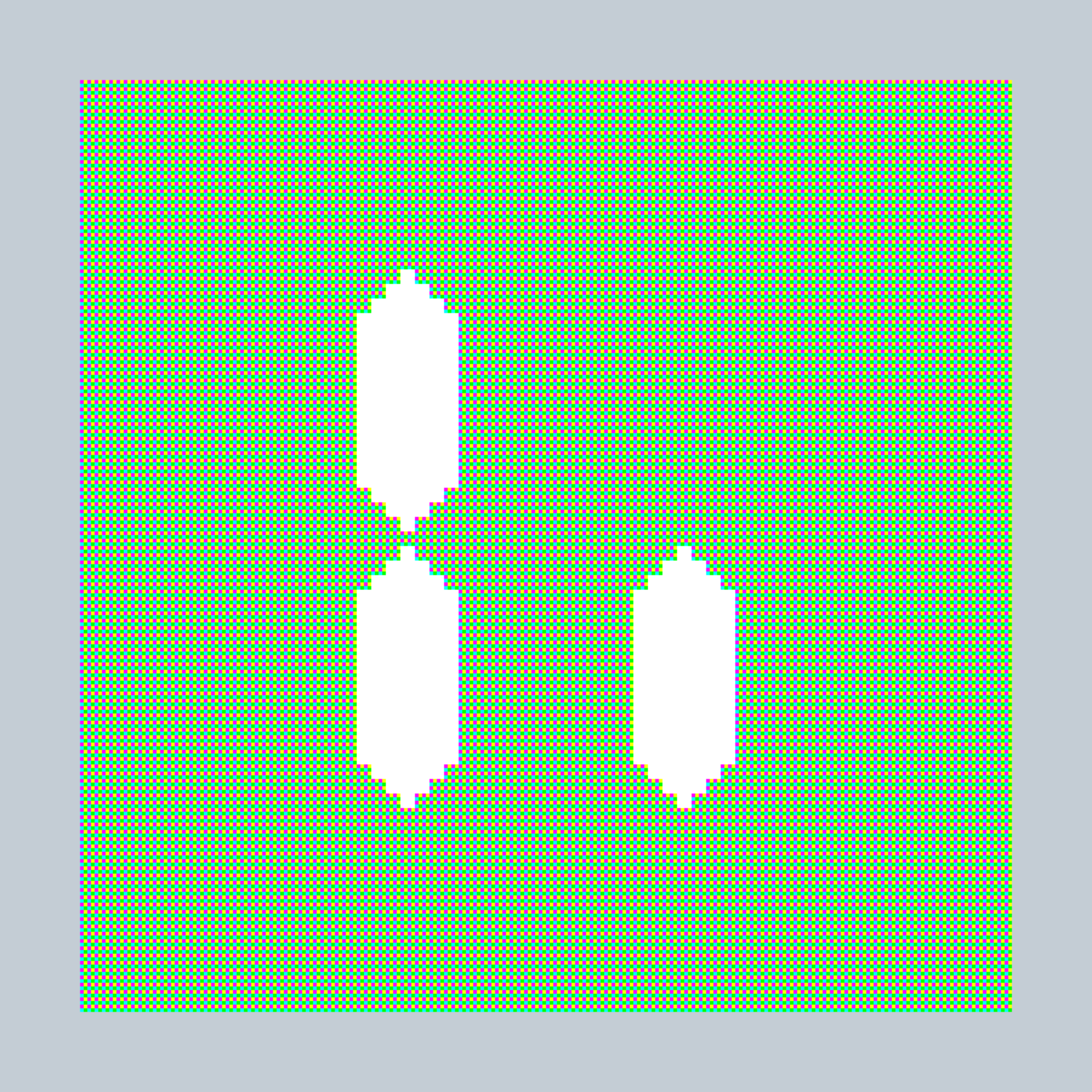 Art Blocks - Art Blocks v2 - 27-Bit Digital #463 - NFT # 21000463