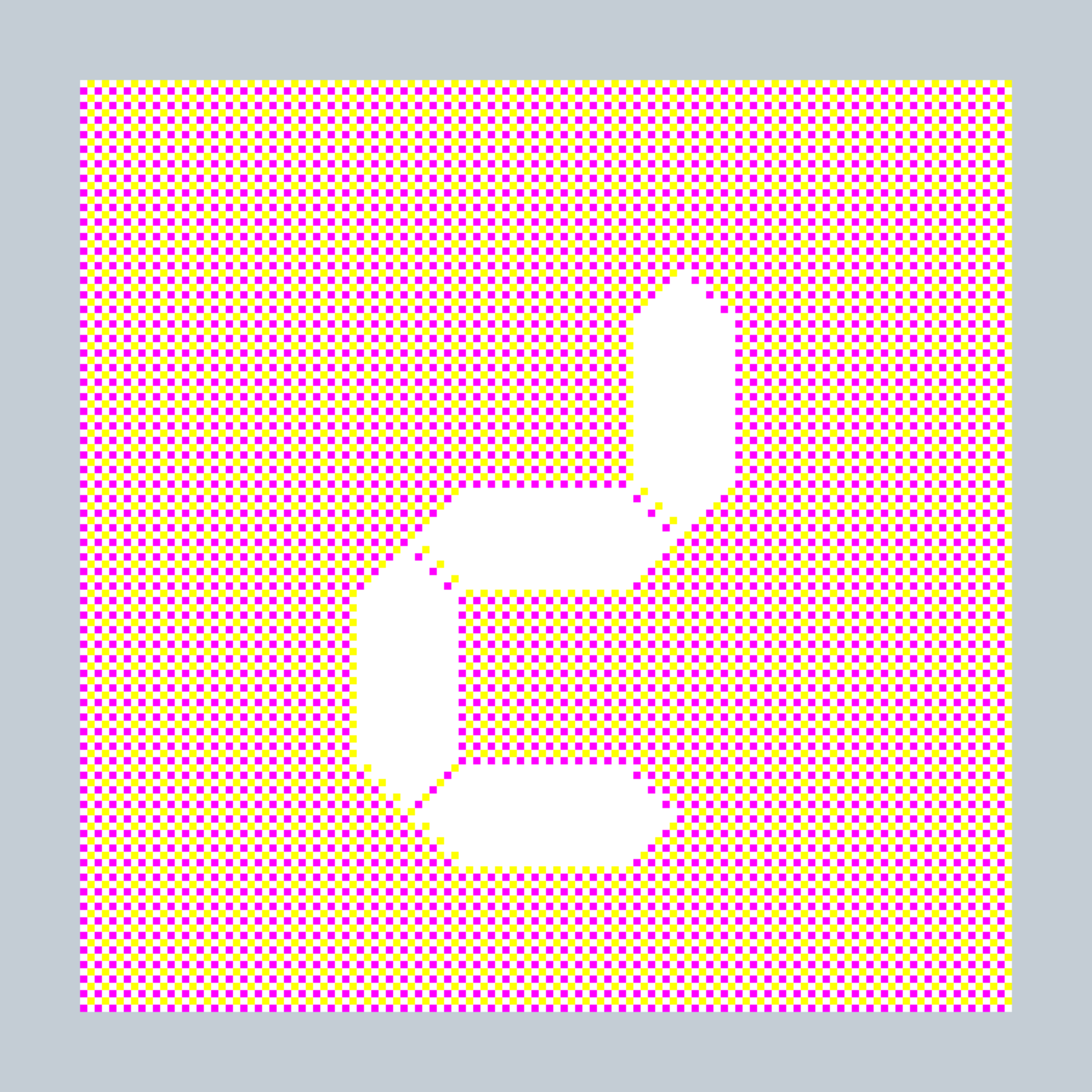 Art Blocks - Art Blocks v2 - 27-Bit Digital #468 - NFT # 21000468