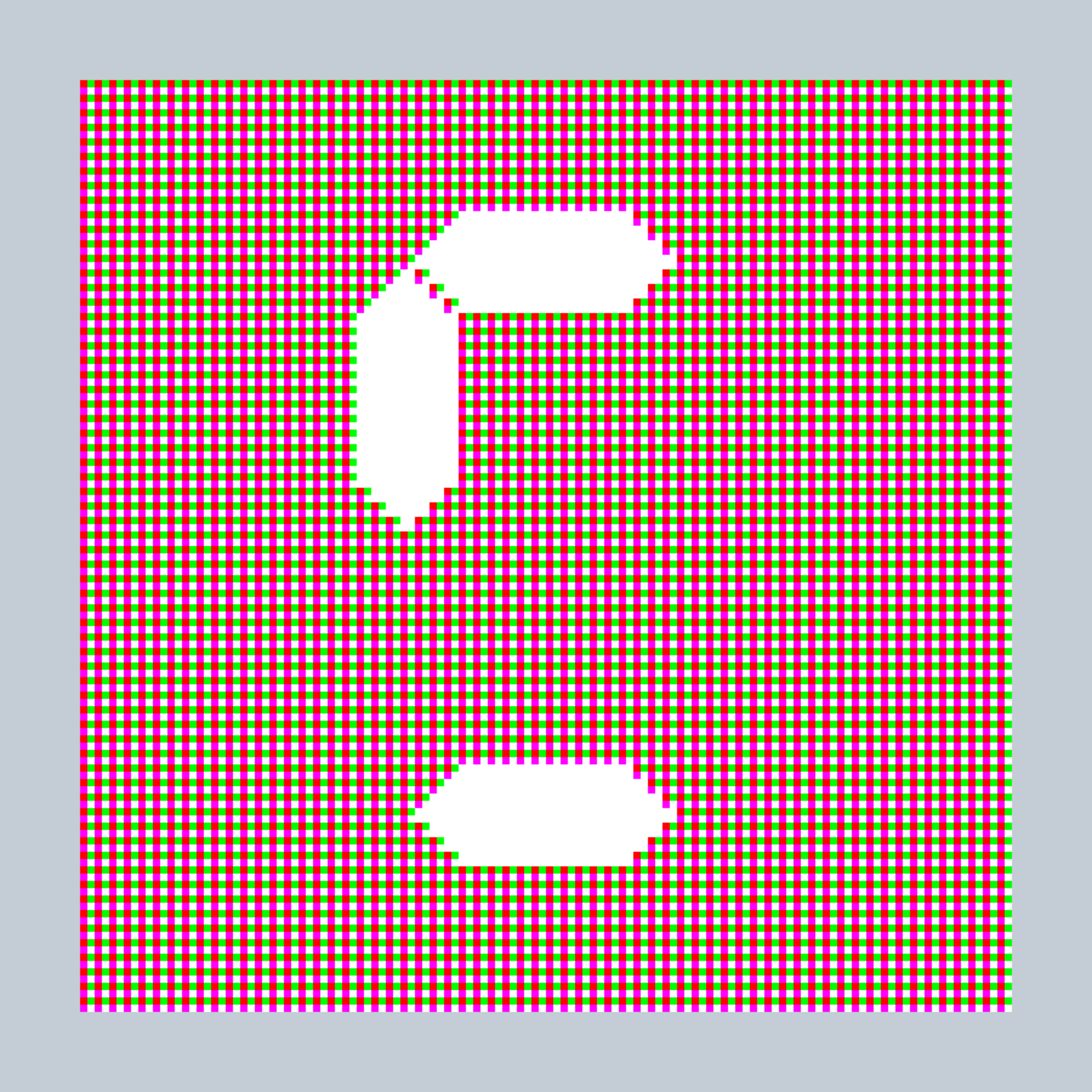 Art Blocks - Art Blocks v2 - 27-Bit Digital #472 - NFT # 21000472