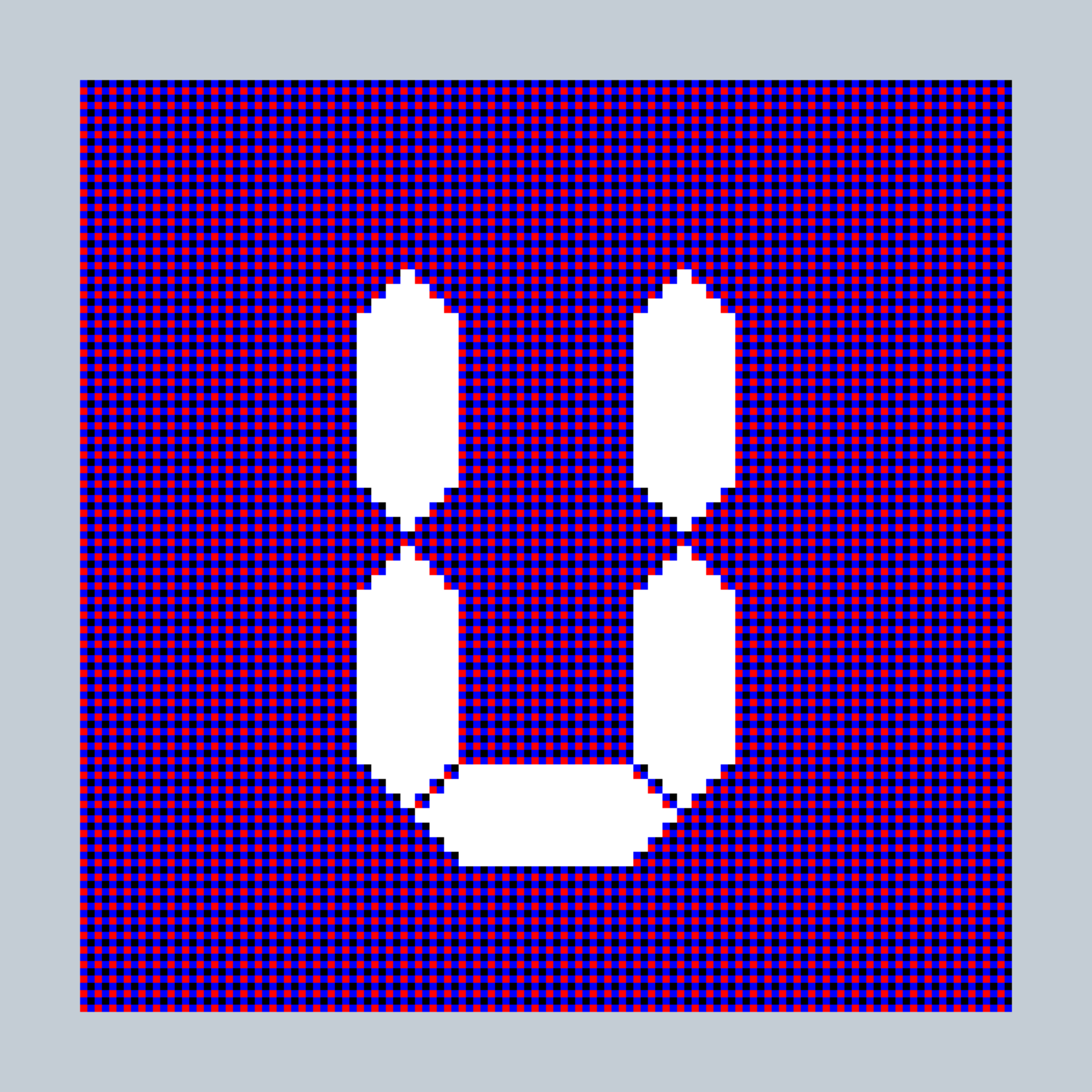 Art Blocks - Art Blocks v2 - 27-Bit Digital #473 - NFT # 21000473