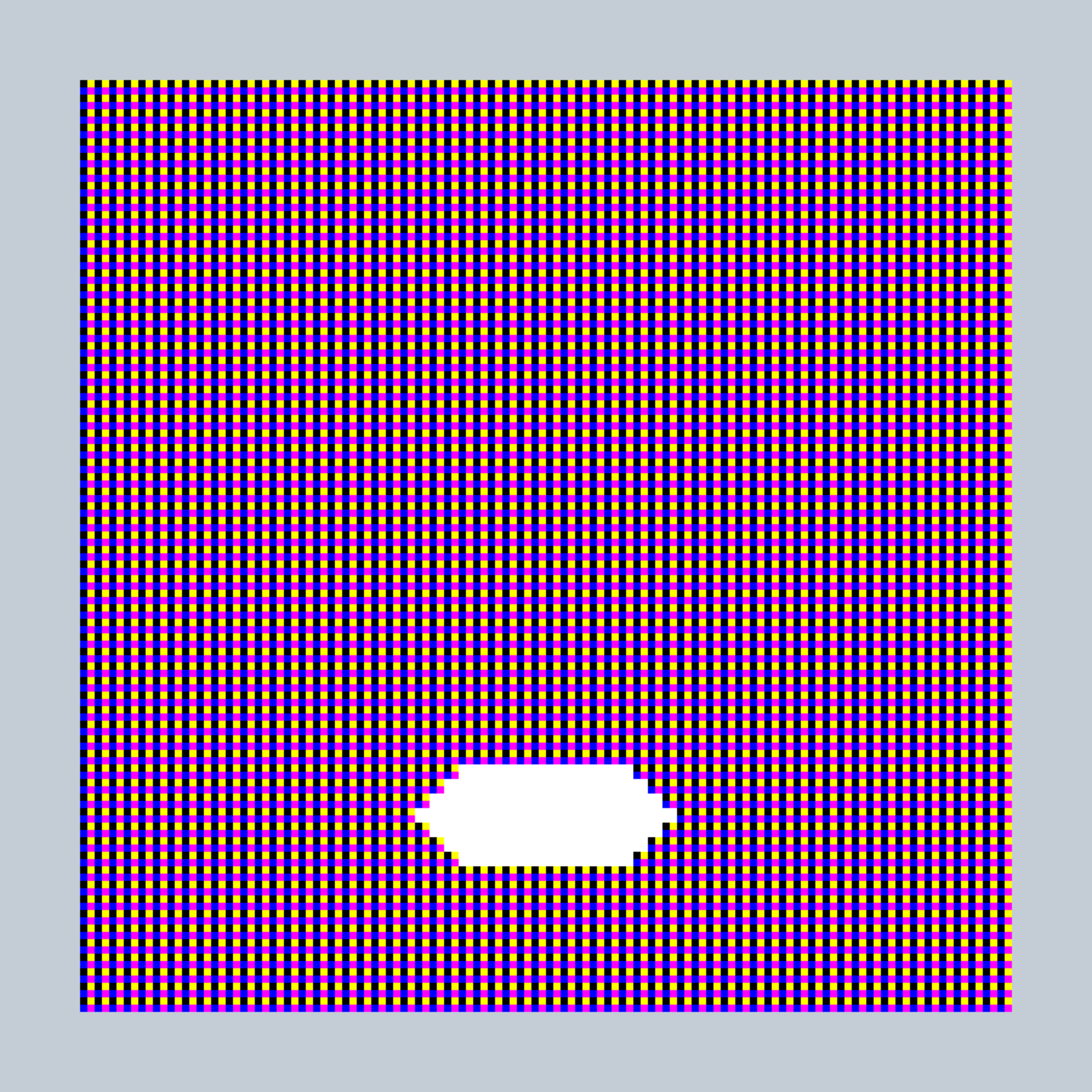 Art Blocks - Art Blocks v2 - 27-Bit Digital #475 - NFT # 21000475