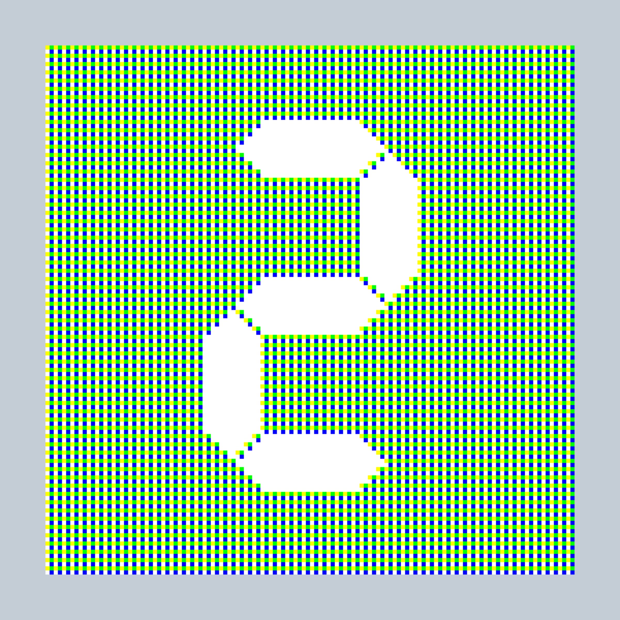 Art Blocks - Art Blocks v2 - 27-Bit Digital #479 - NFT # 21000479