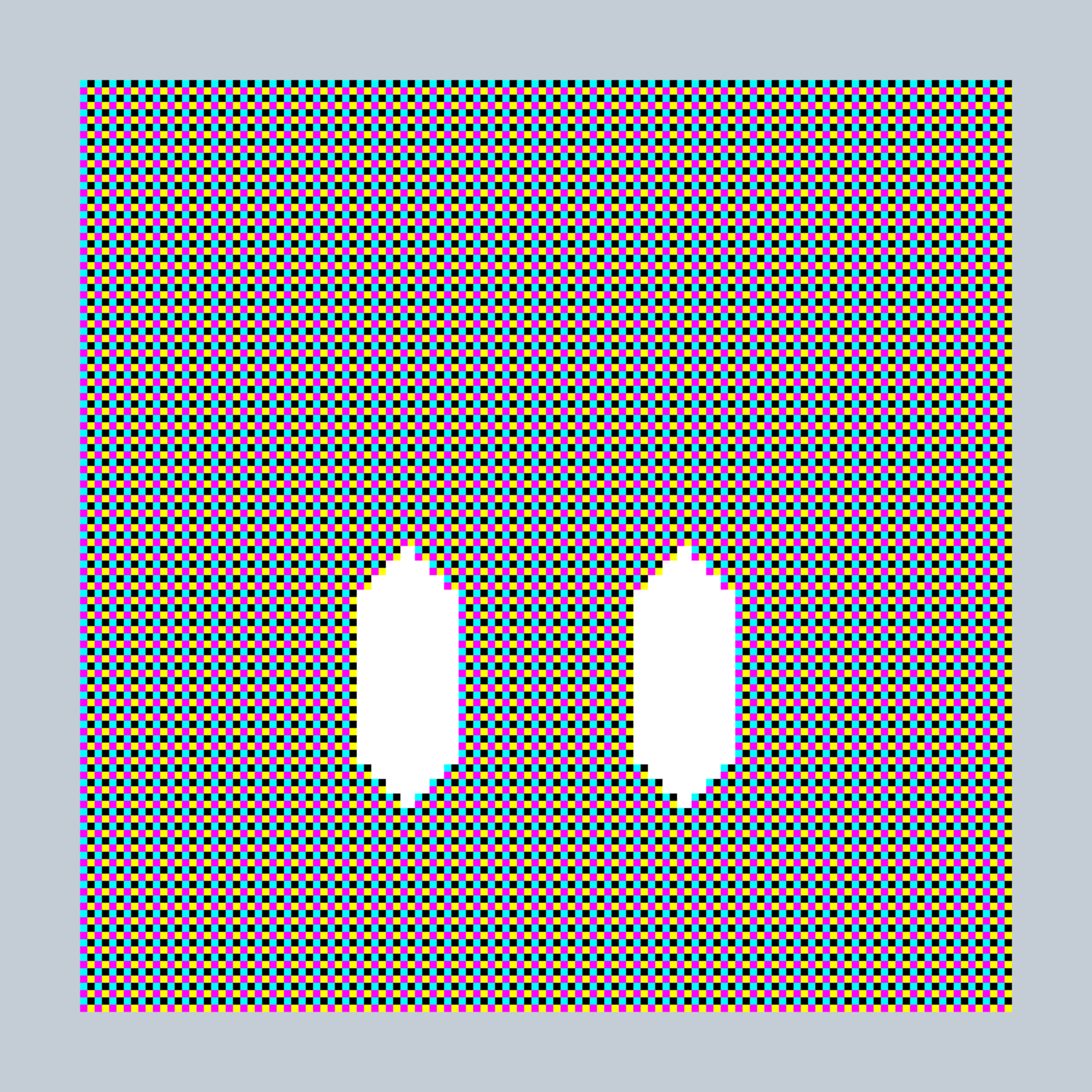 Art Blocks - Art Blocks v2 - 27-Bit Digital #480 - NFT # 21000480