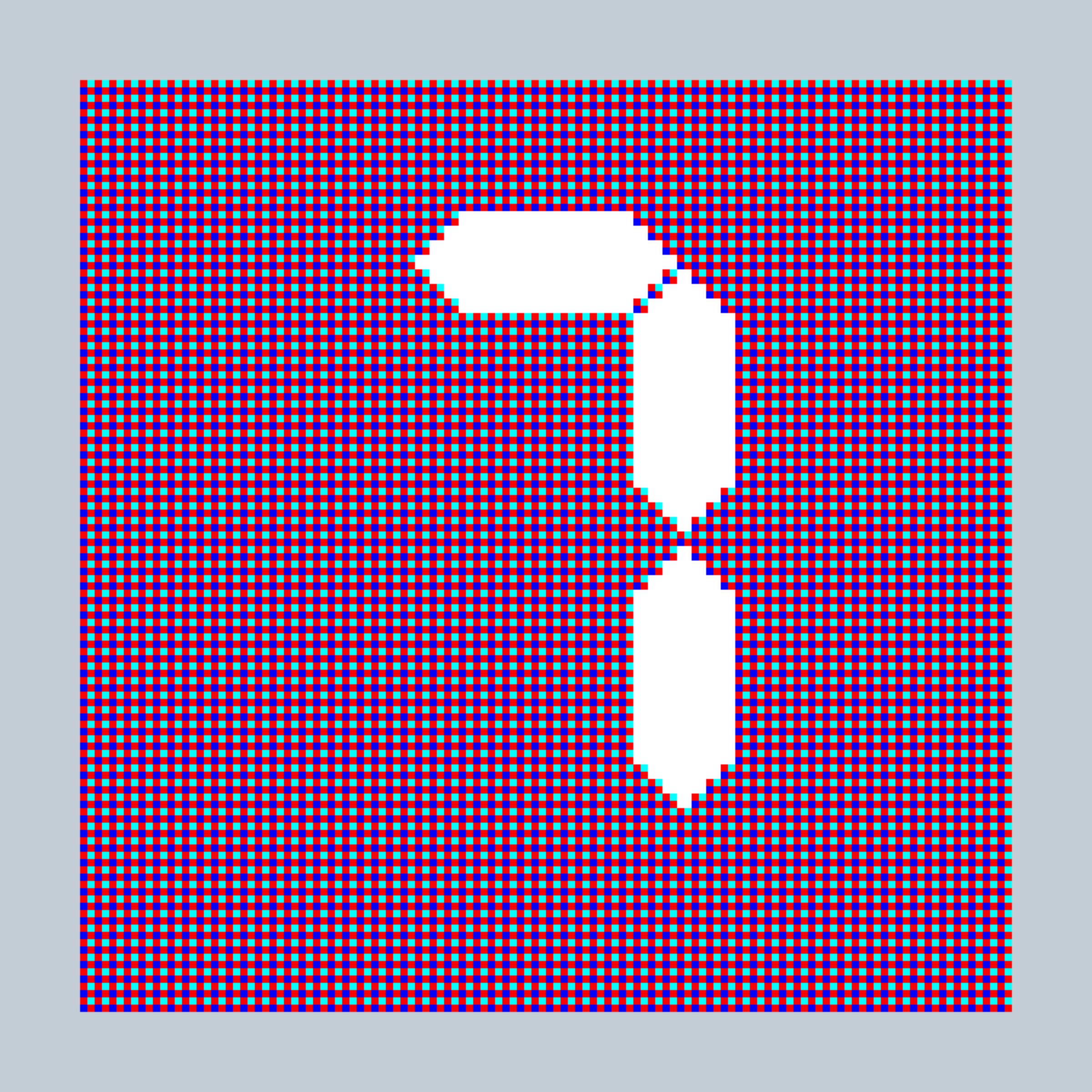 Art Blocks - Art Blocks v2 - 27-Bit Digital #482 - NFT # 21000482