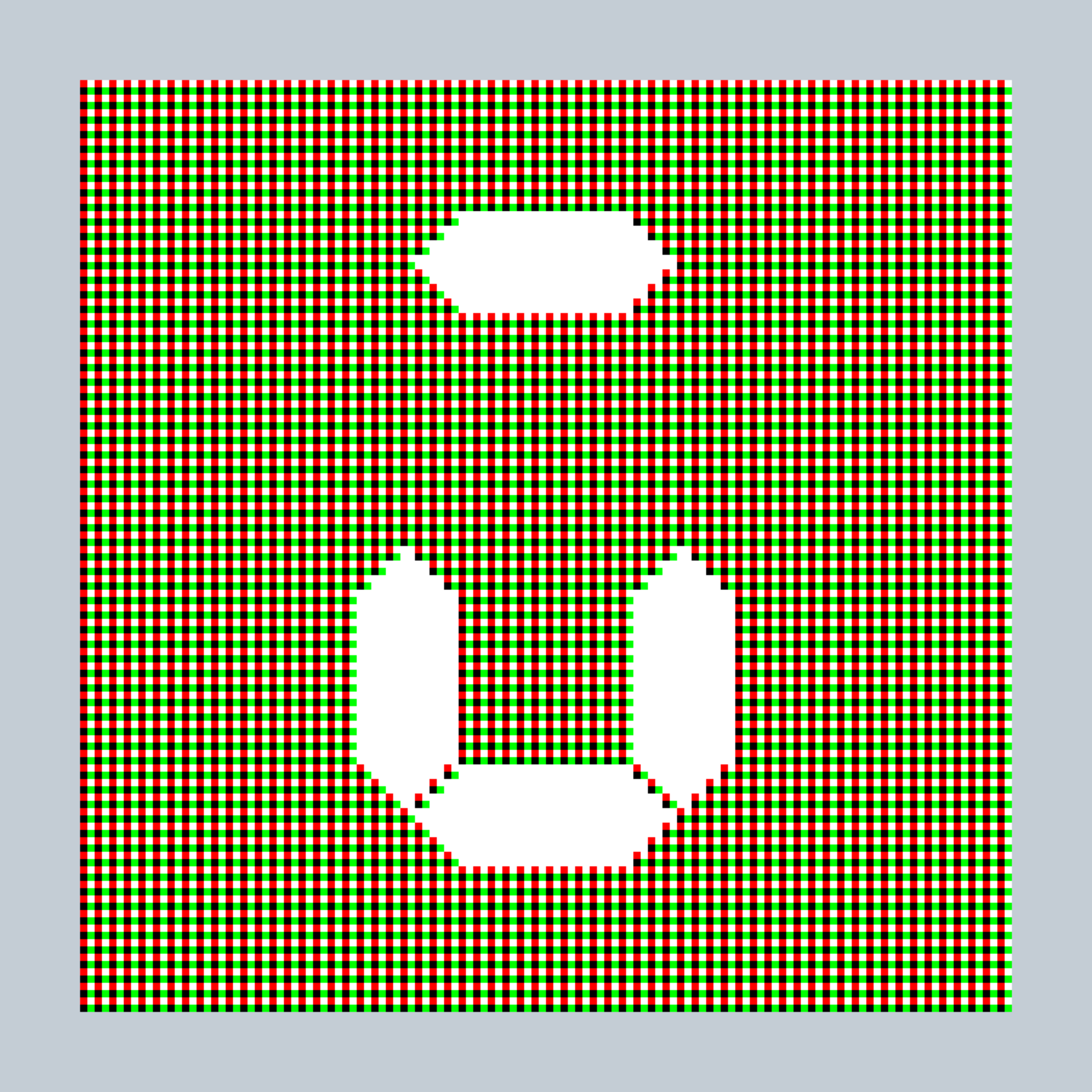 Art Blocks - Art Blocks v2 - 27-Bit Digital #484 - NFT # 21000484