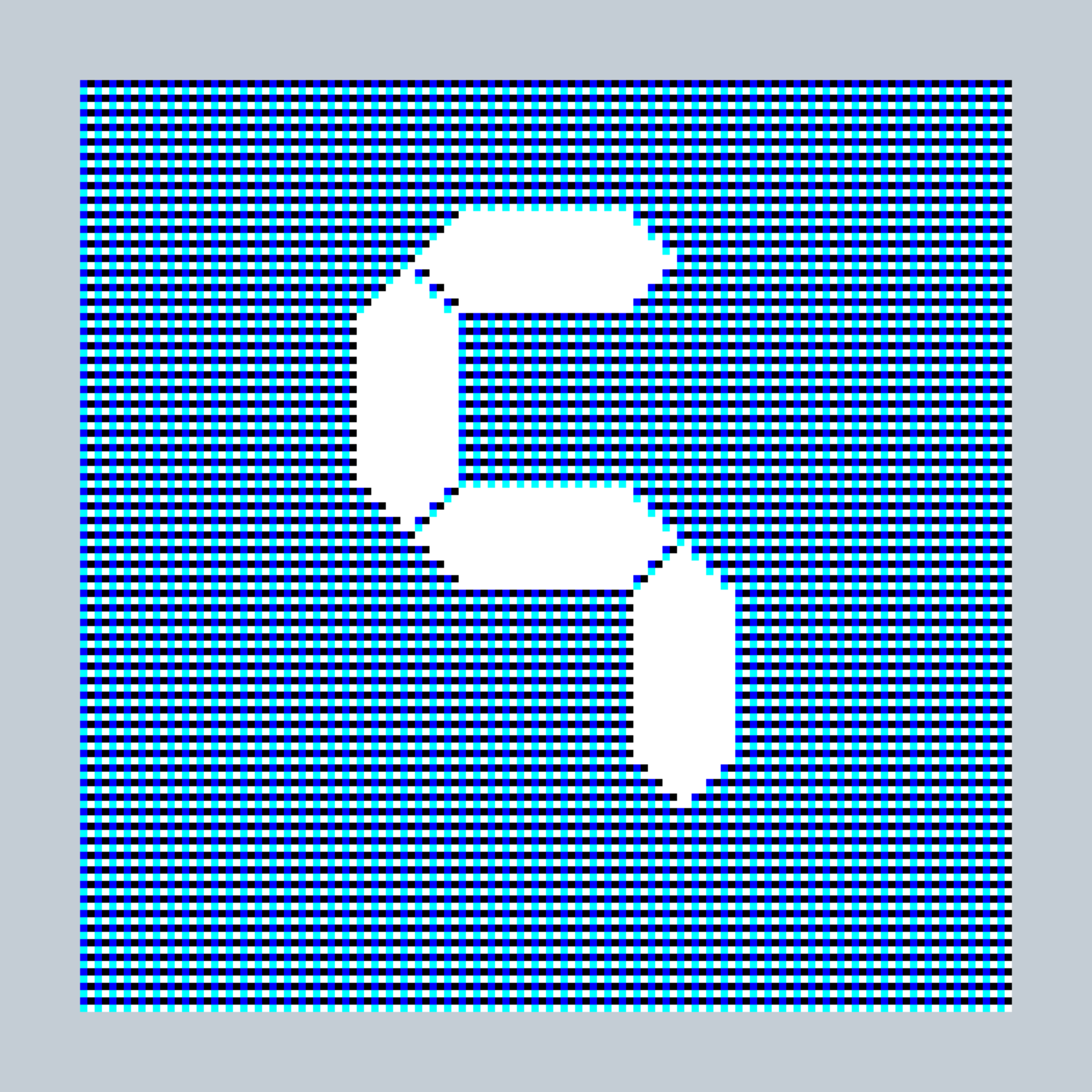 Art Blocks - Art Blocks v2 - 27-Bit Digital #488 - NFT # 21000488