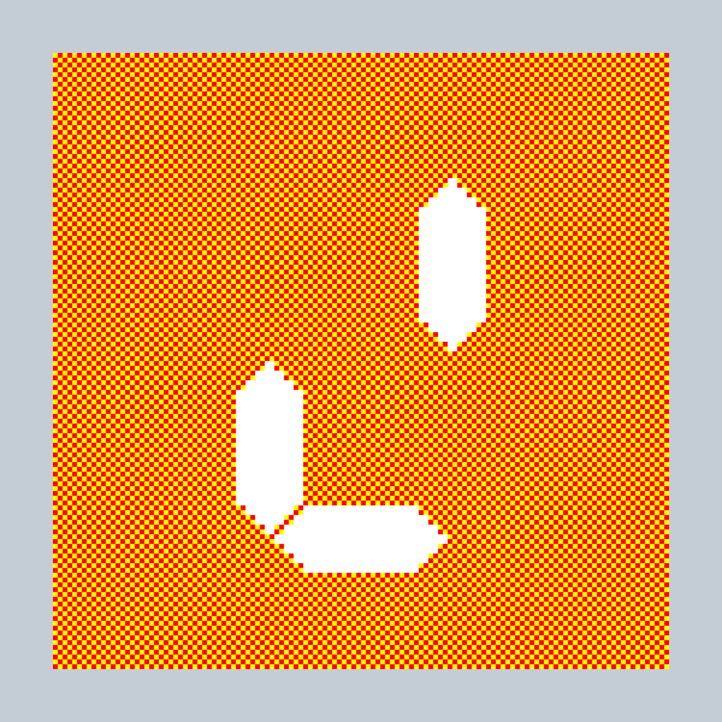 Art Blocks - Art Blocks v2 - 27-Bit Digital #489 - NFT # 21000489