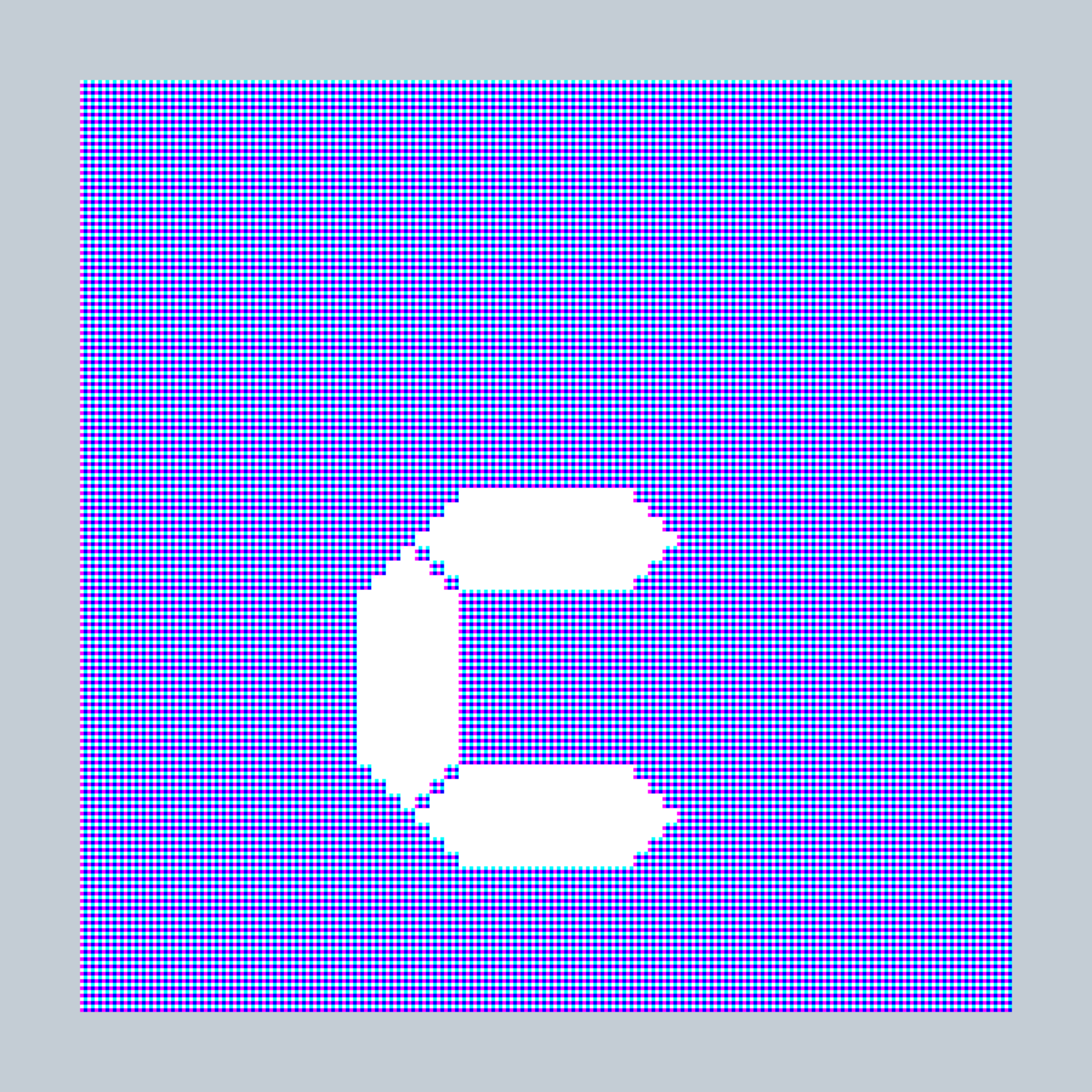 Art Blocks - Art Blocks v2 - 27-Bit Digital #494 - NFT # 21000494