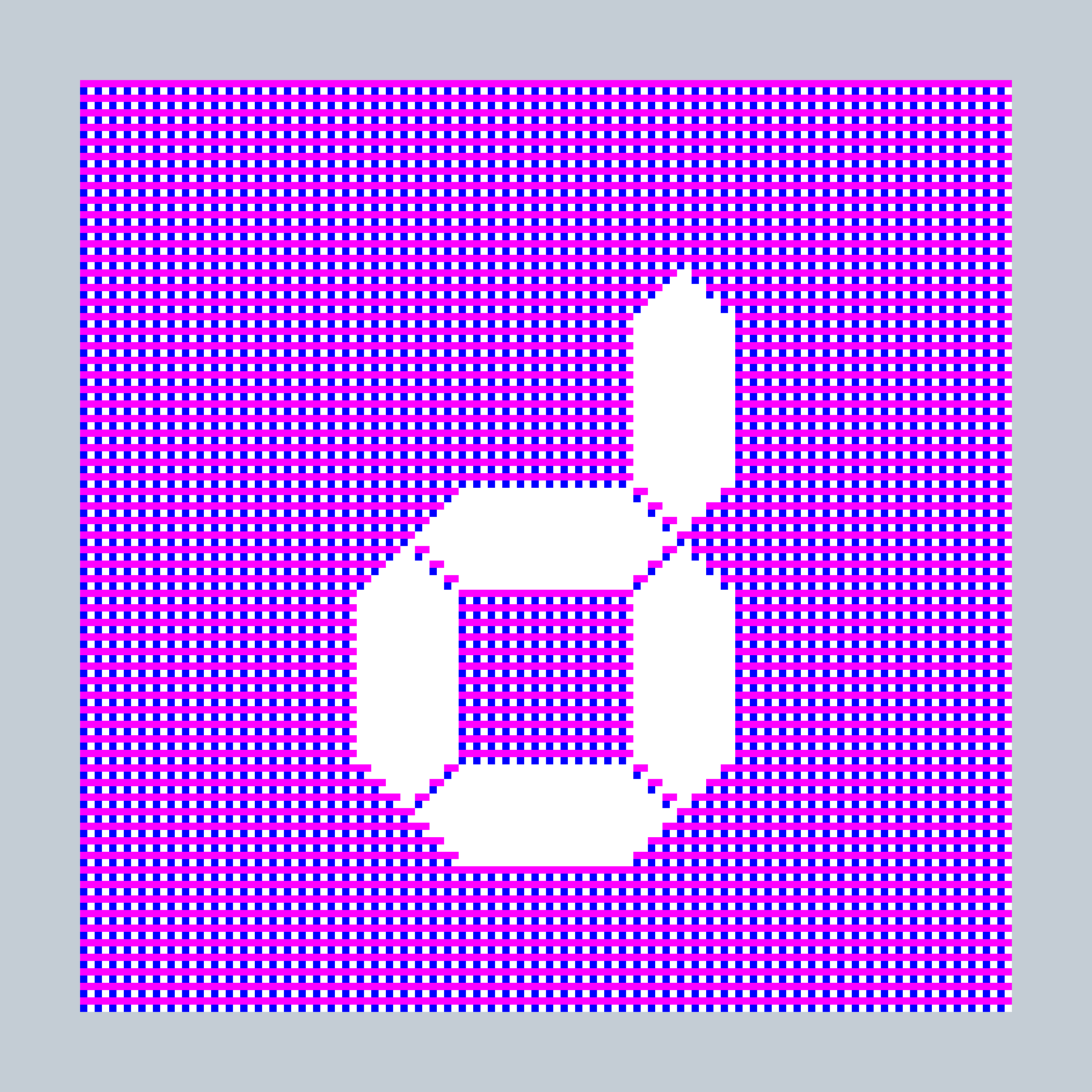 Art Blocks - Art Blocks v2 - 27-Bit Digital #501 - NFT # 21000501