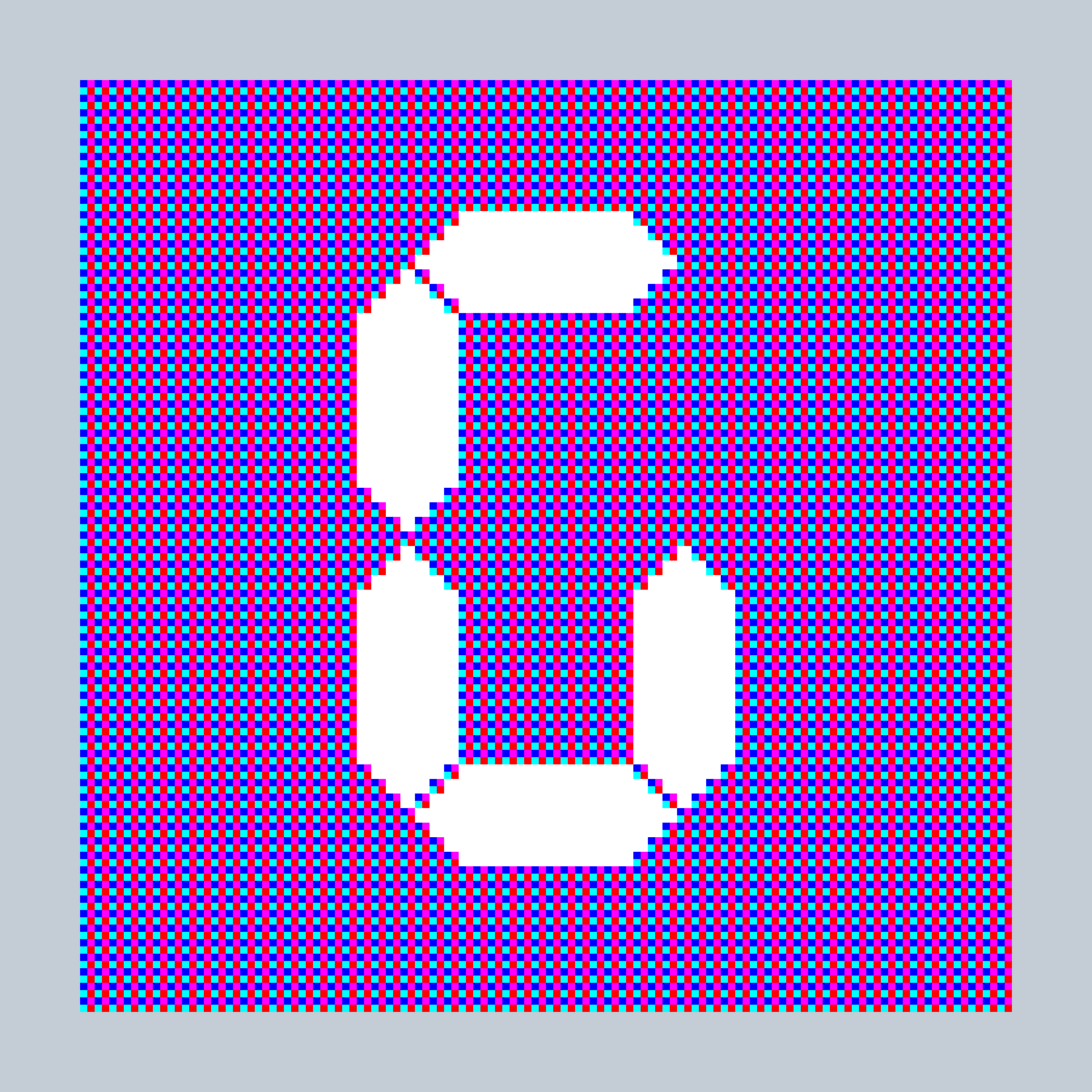 Art Blocks - Art Blocks v2 - 27-Bit Digital #511 - NFT # 21000511