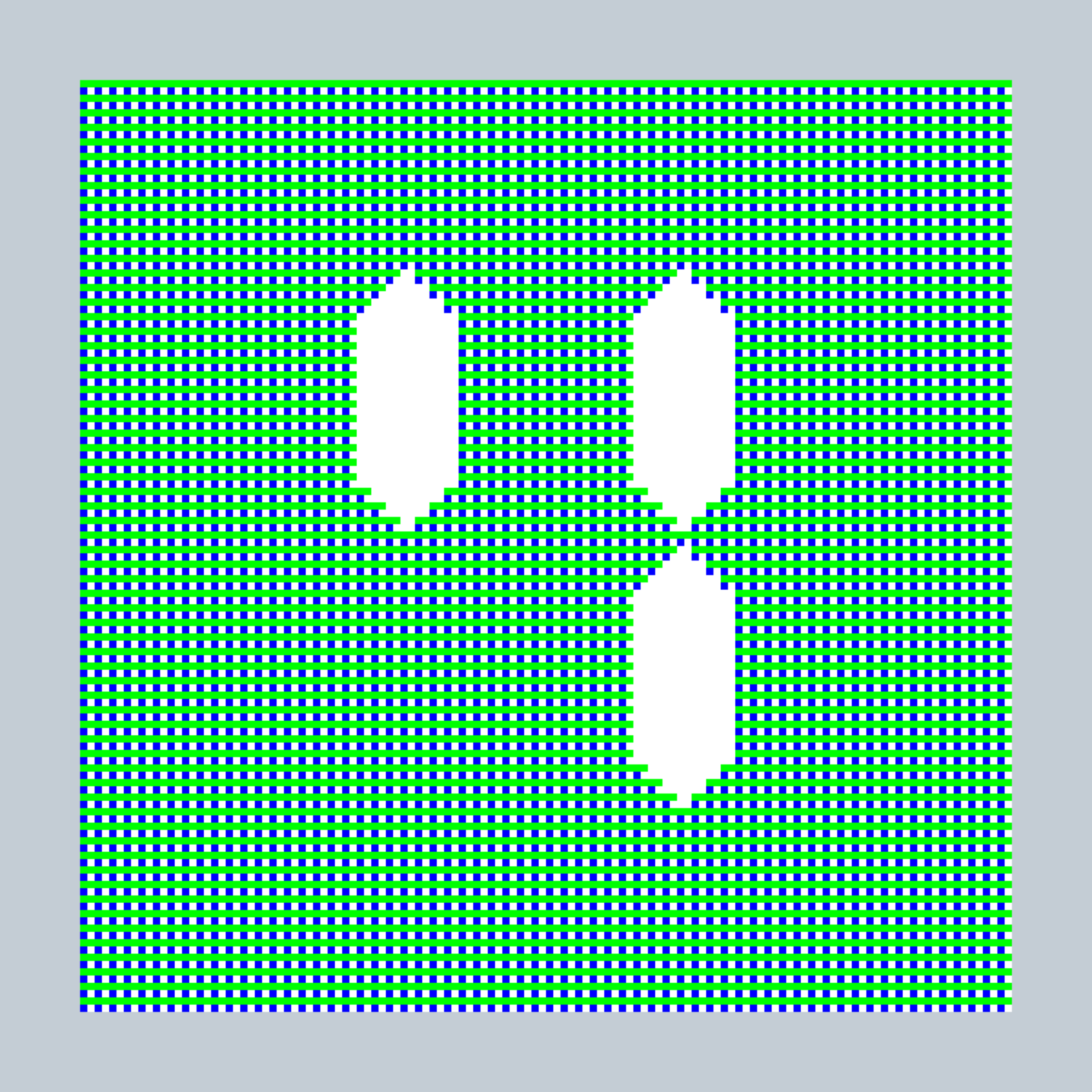 Art Blocks - Art Blocks v2 - 27-Bit Digital #516 - NFT # 21000516