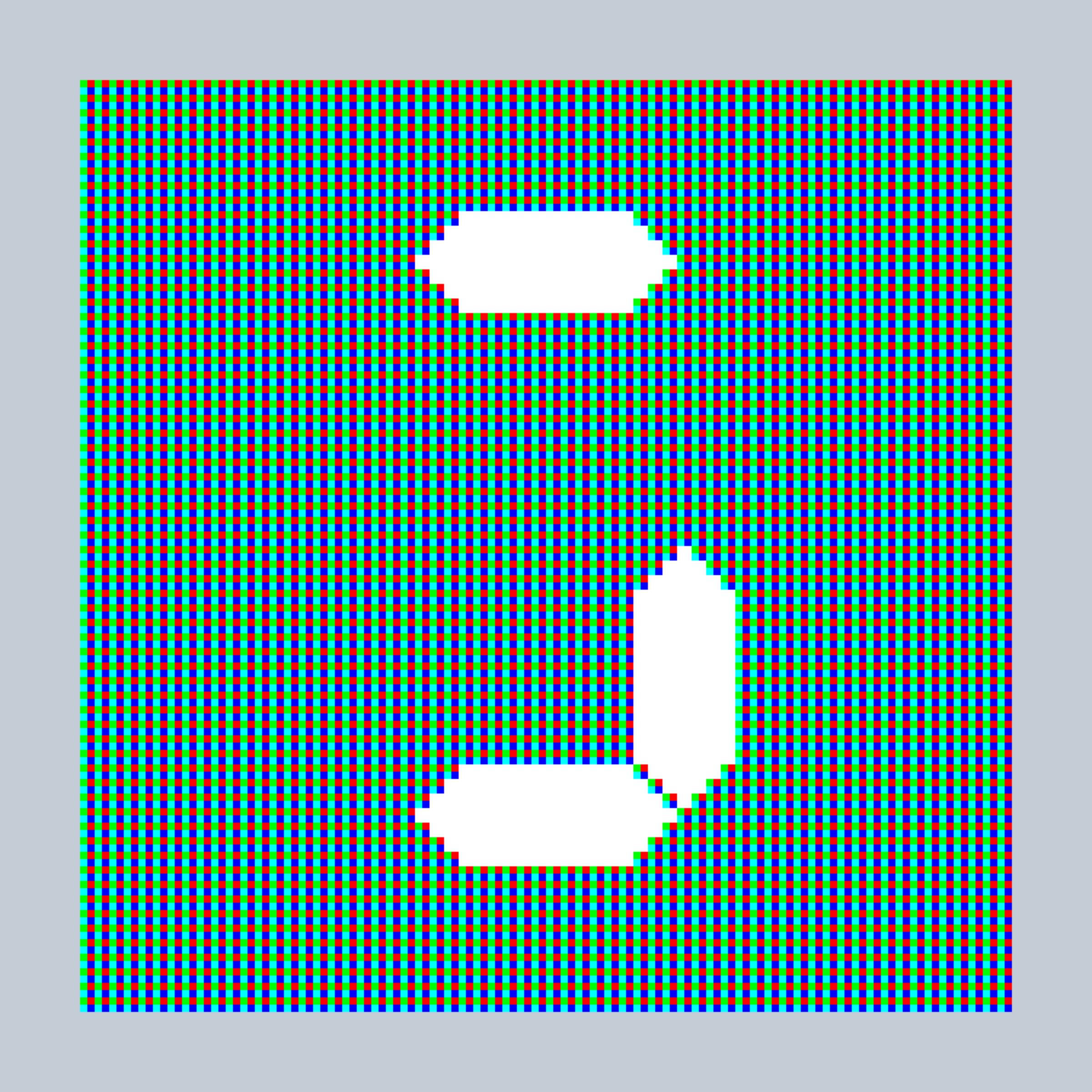 Art Blocks - Art Blocks v2 - 27-Bit Digital #530 - NFT # 21000530