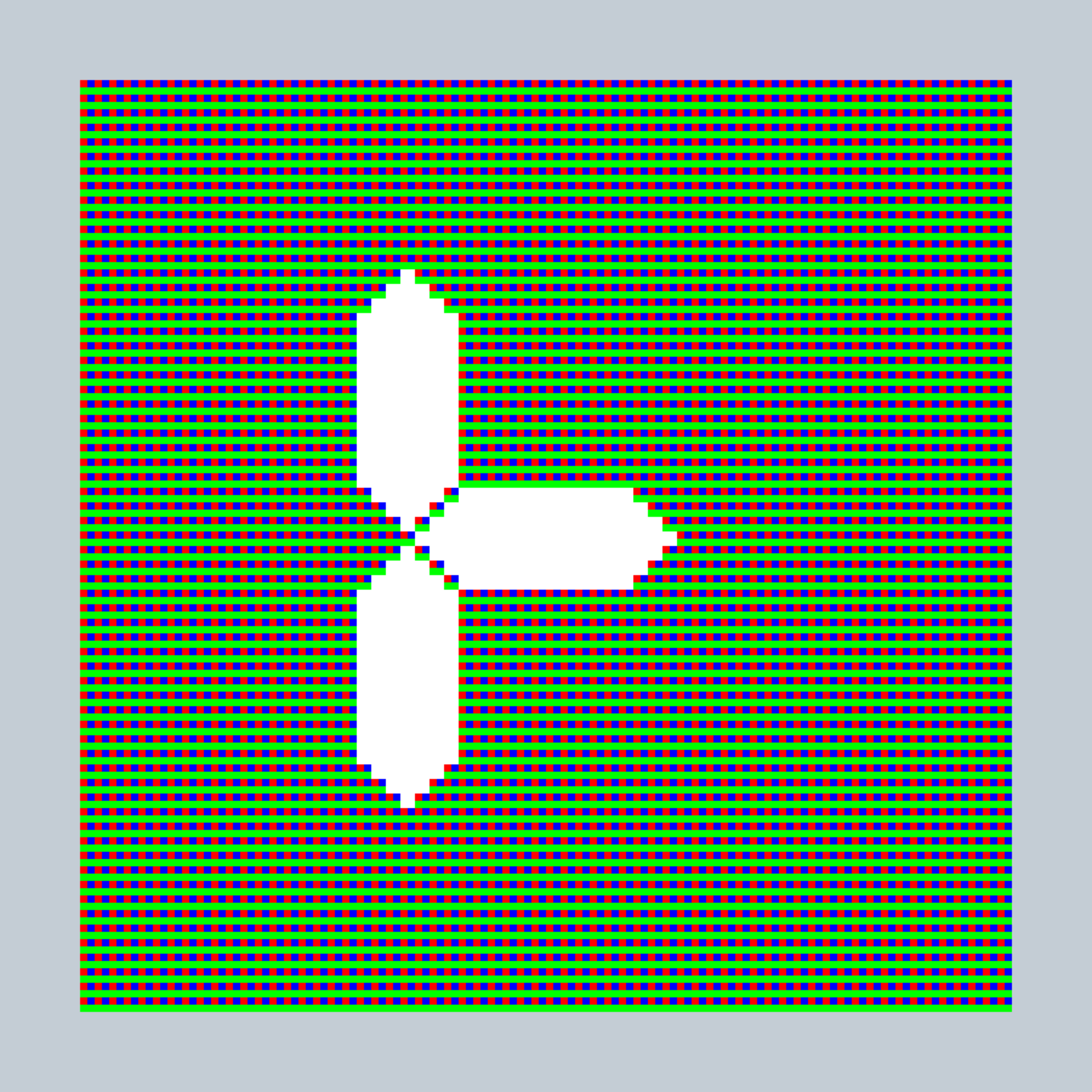 Art Blocks - Art Blocks v2 - 27-Bit Digital #536 - NFT # 21000536