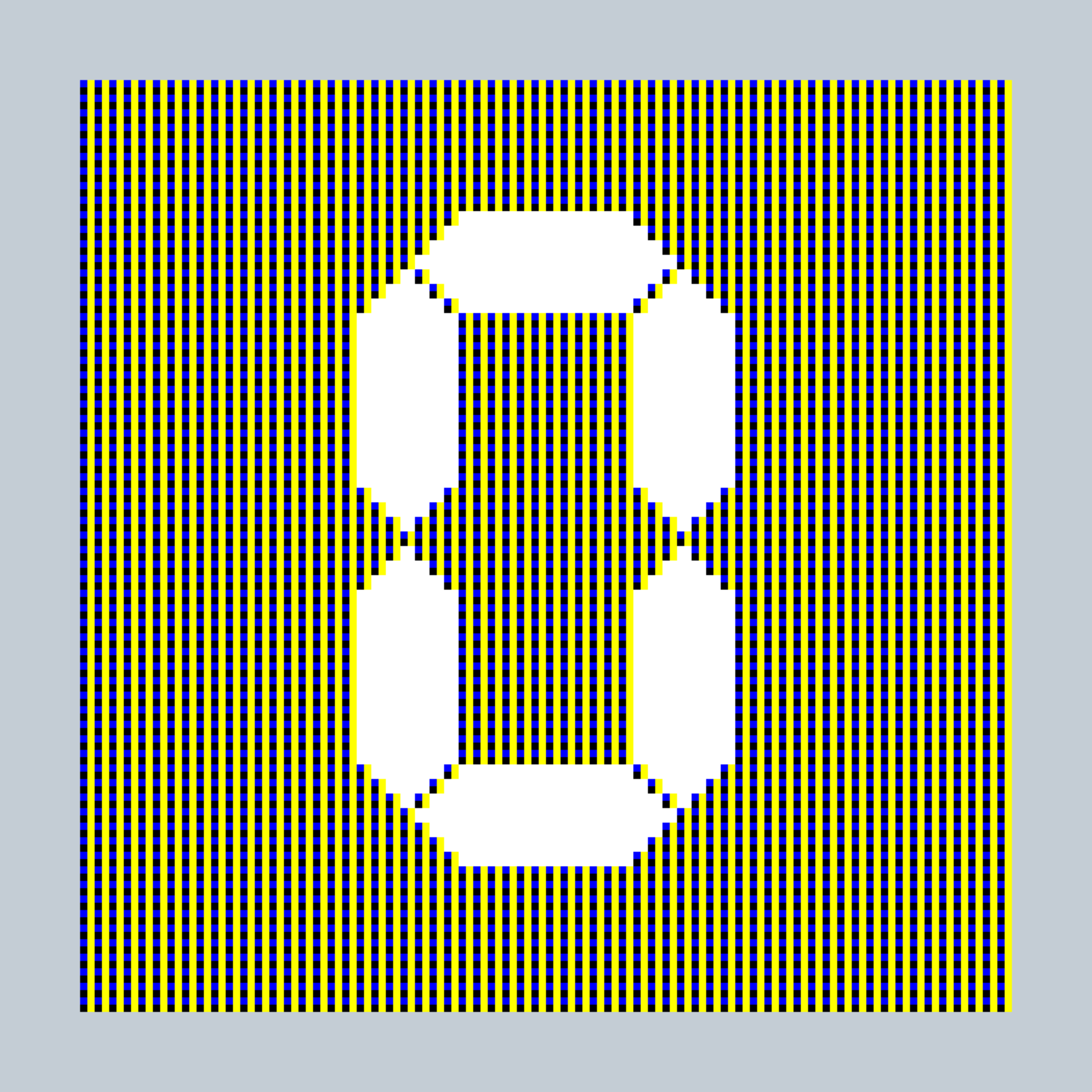 Art Blocks - Art Blocks v2 - 27-Bit Digital #544 - NFT # 21000544