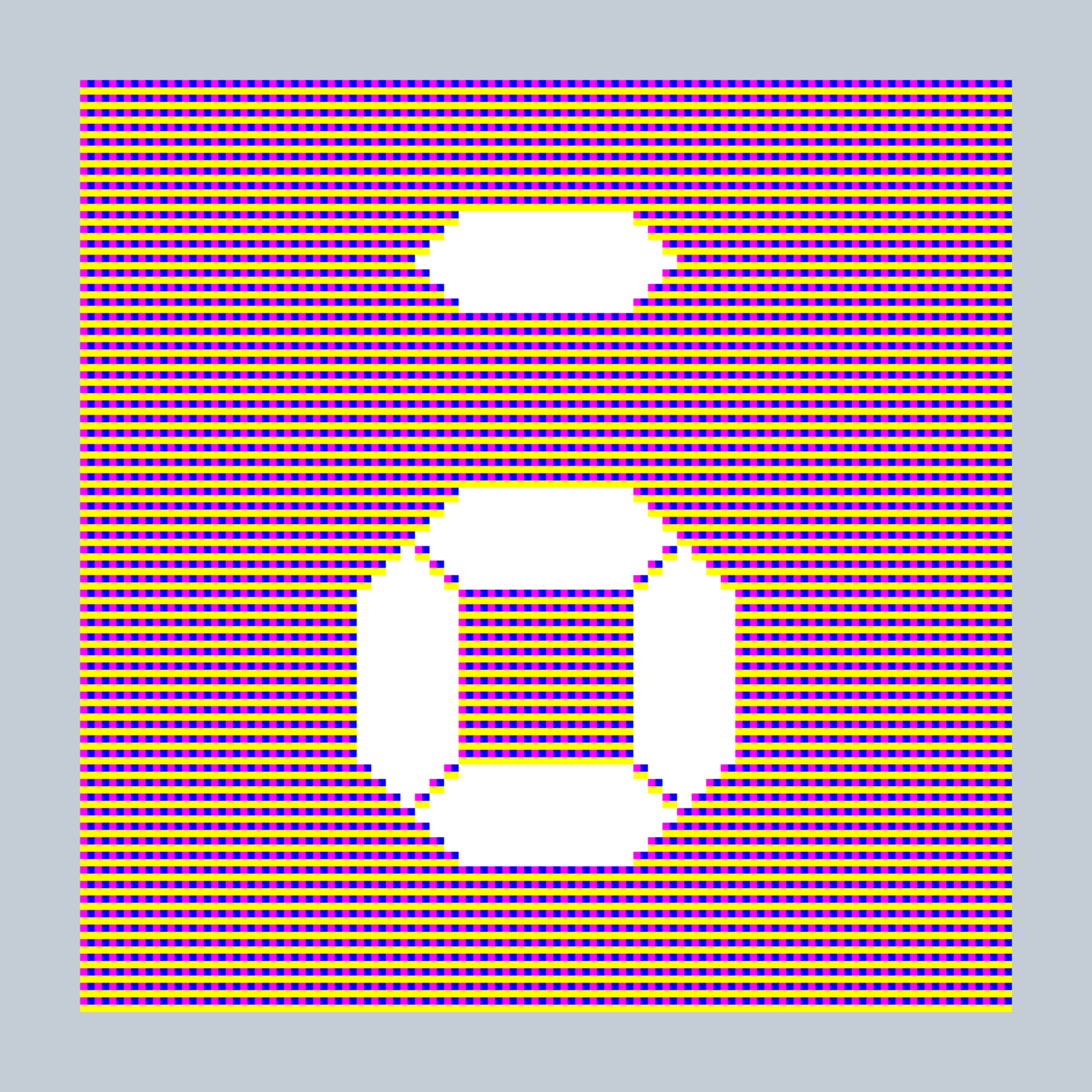 Art Blocks - Art Blocks v2 - 27-Bit Digital #548 - NFT # 21000548