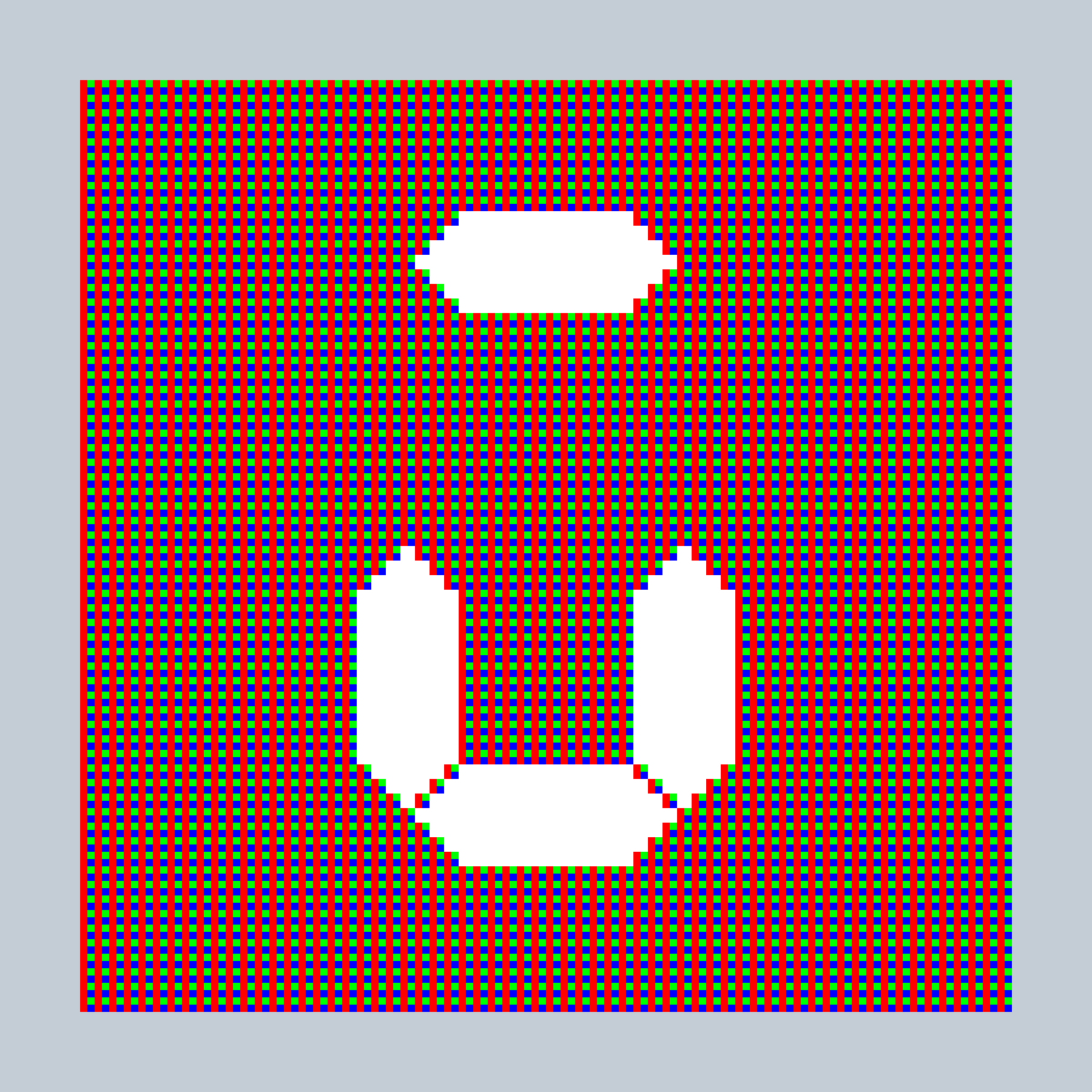 Art Blocks - Art Blocks v2 - 27-Bit Digital #553 - NFT # 21000553