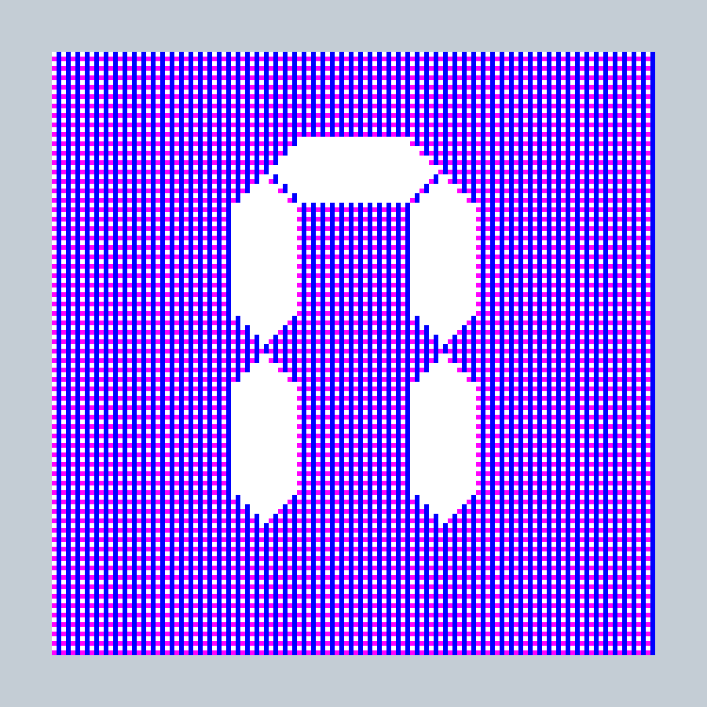 Art Blocks - Art Blocks v2 - 27-Bit Digital #557 - NFT # 21000557