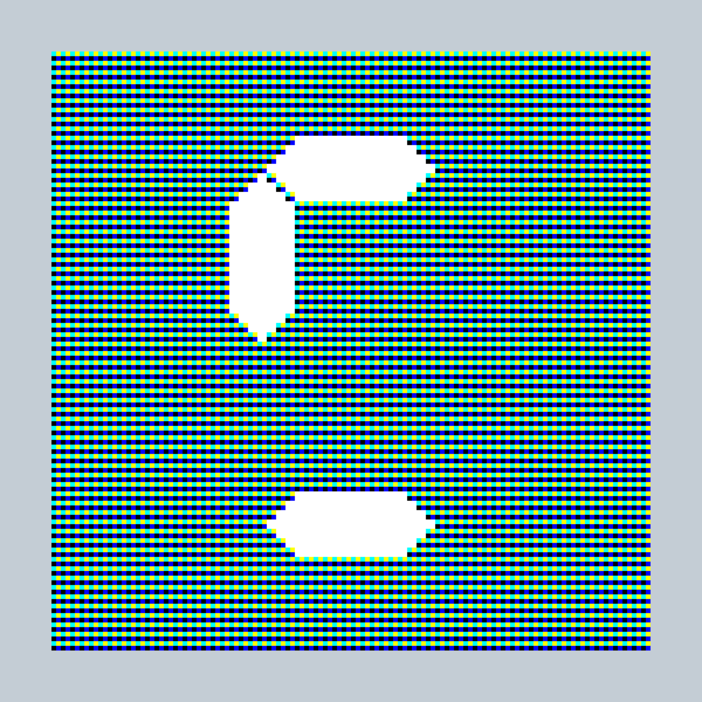 Art Blocks - Art Blocks v2 - 27-Bit Digital #558 - NFT # 21000558