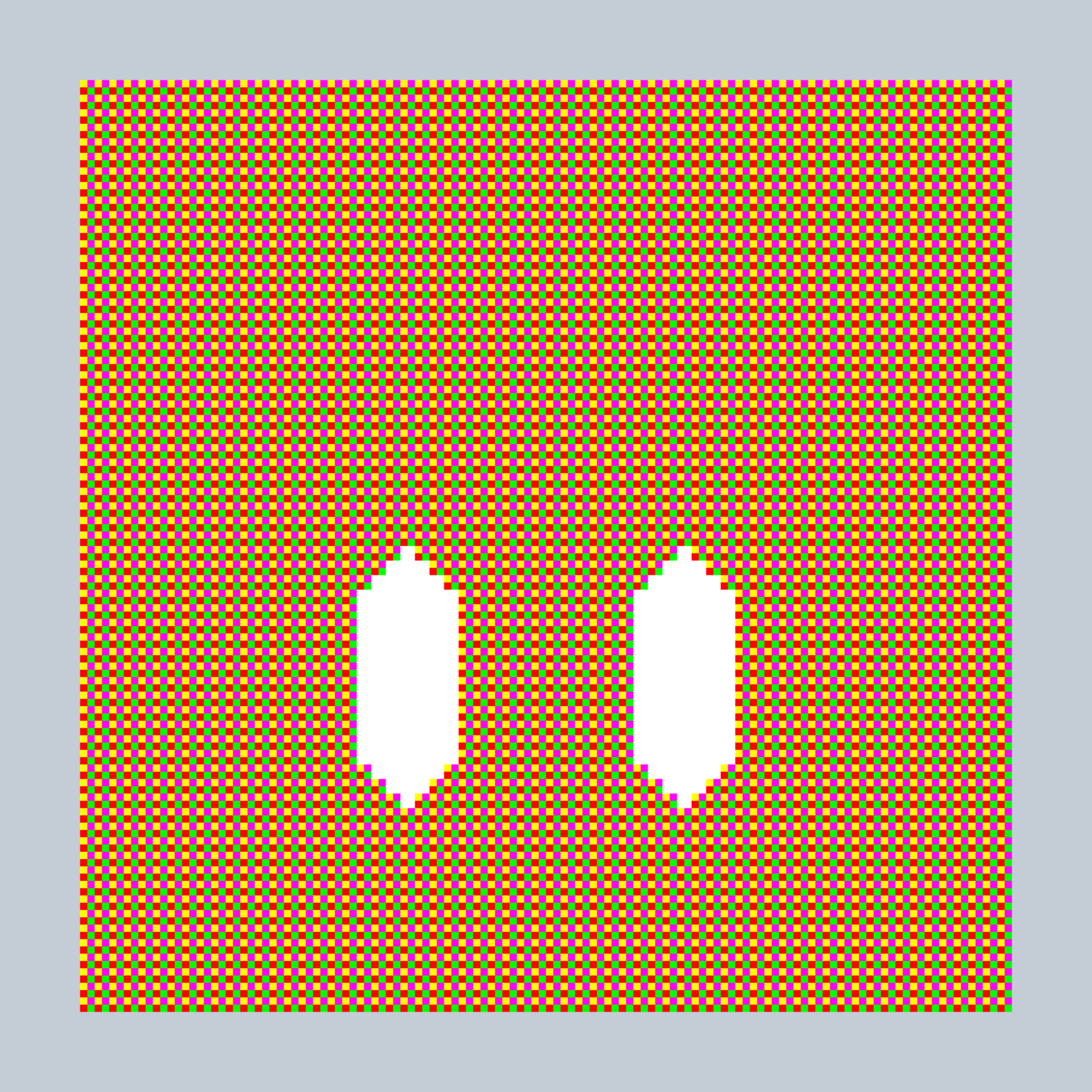 Art Blocks - Art Blocks v2 - 27-Bit Digital #564 - NFT # 21000564