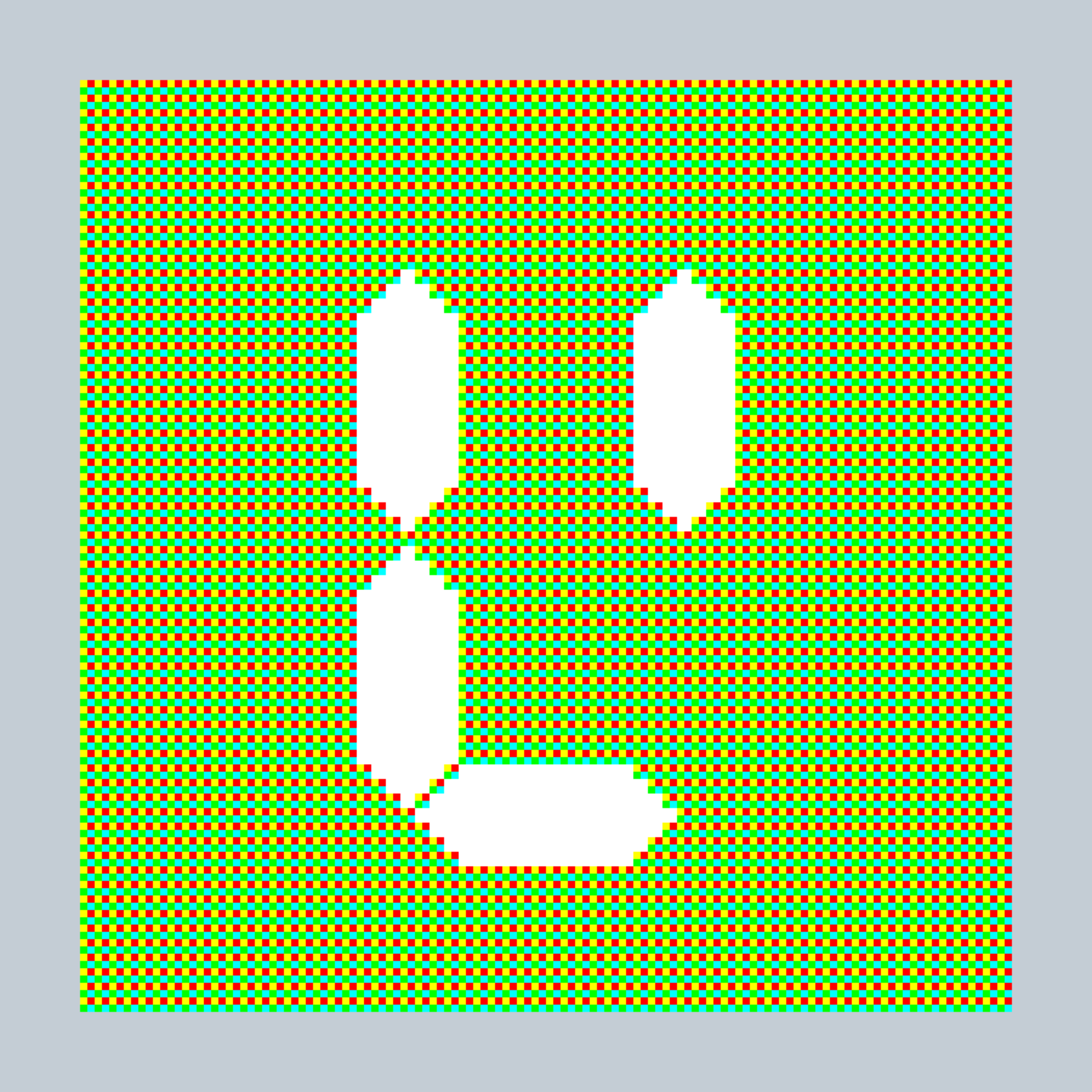 Art Blocks - Art Blocks v2 - 27-Bit Digital #566 - NFT # 21000566