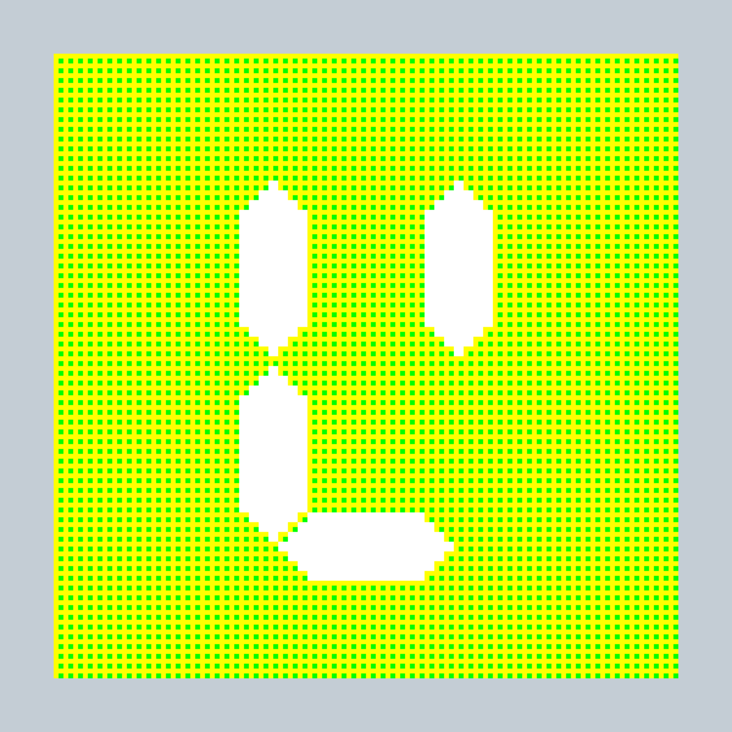 Art Blocks - Art Blocks v2 - 27-Bit Digital #568 - NFT # 21000568