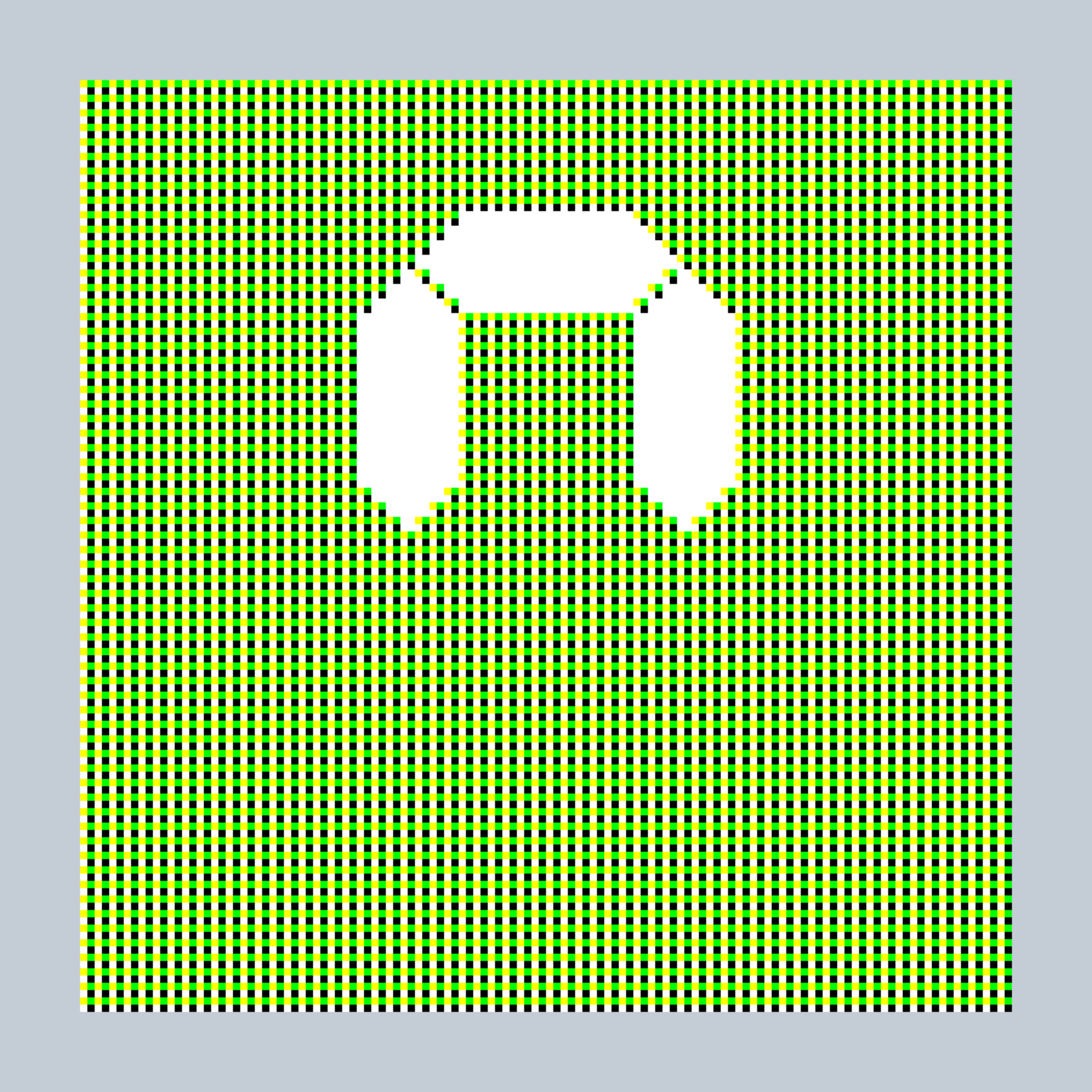 Art Blocks - Art Blocks v2 - 27-Bit Digital #569 - NFT # 21000569