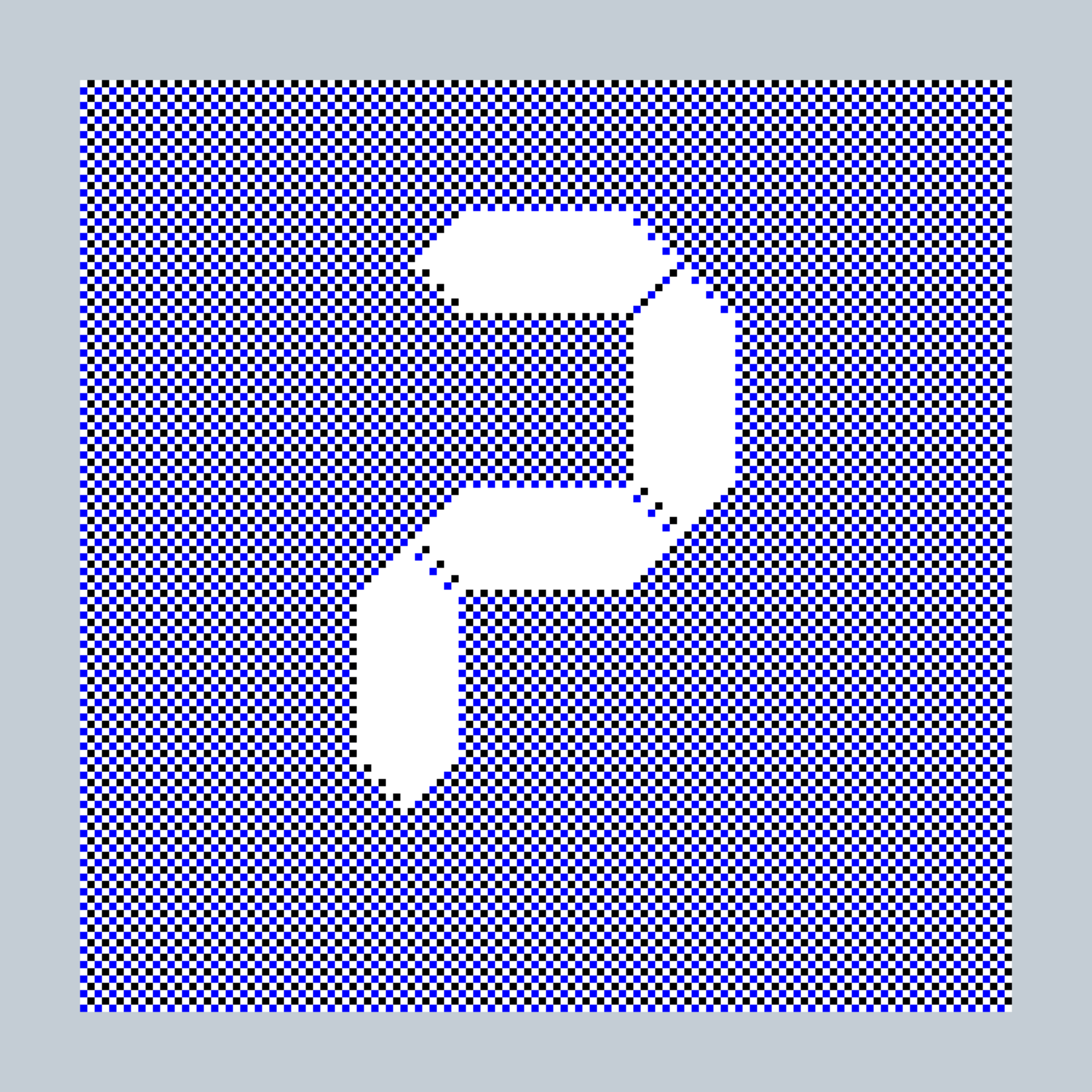 Art Blocks - Art Blocks v2 - 27-Bit Digital #574 - NFT # 21000574